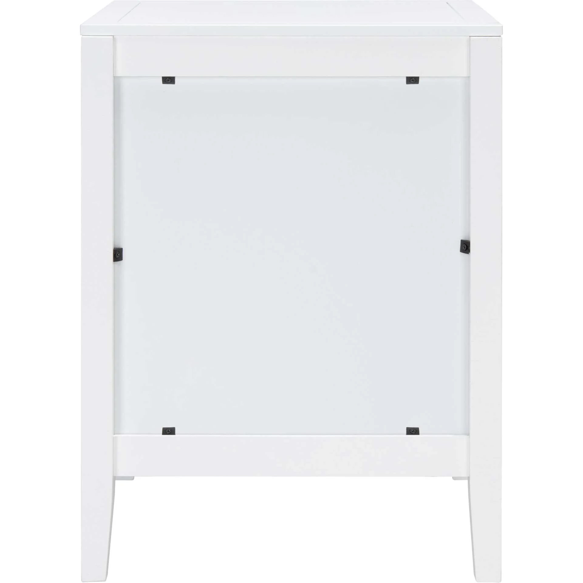 Terri 2 Drawer Nightstand White - Image 3
