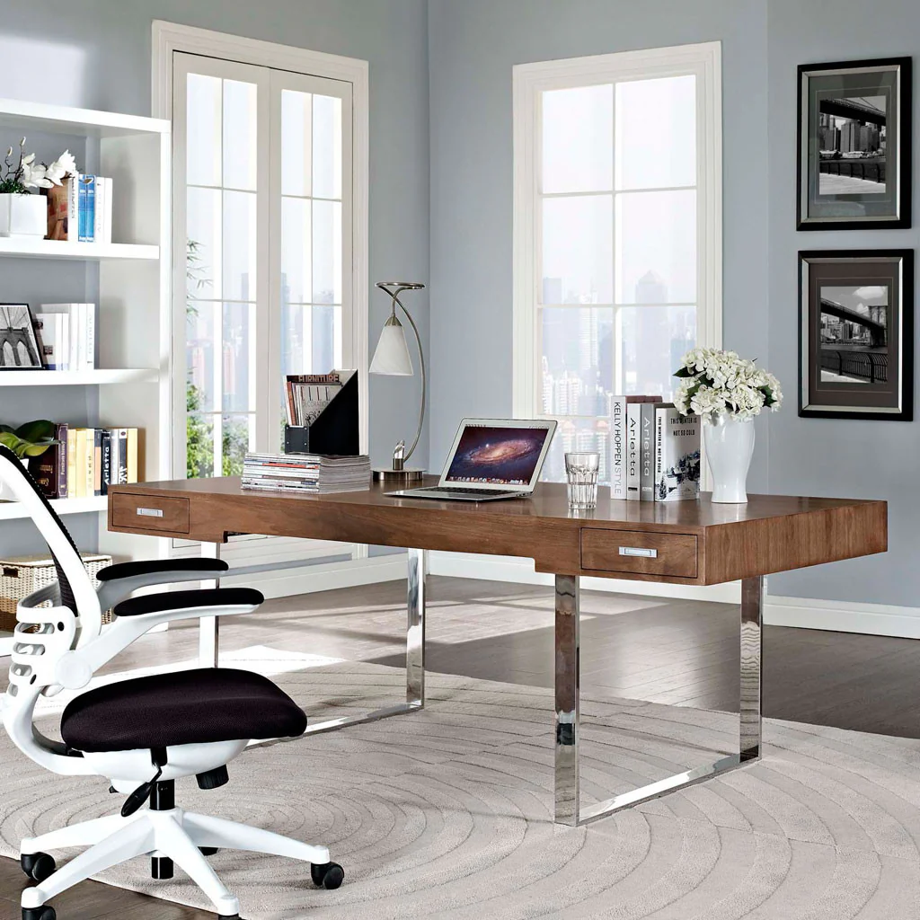 Thais Desk Walnut - Image 4