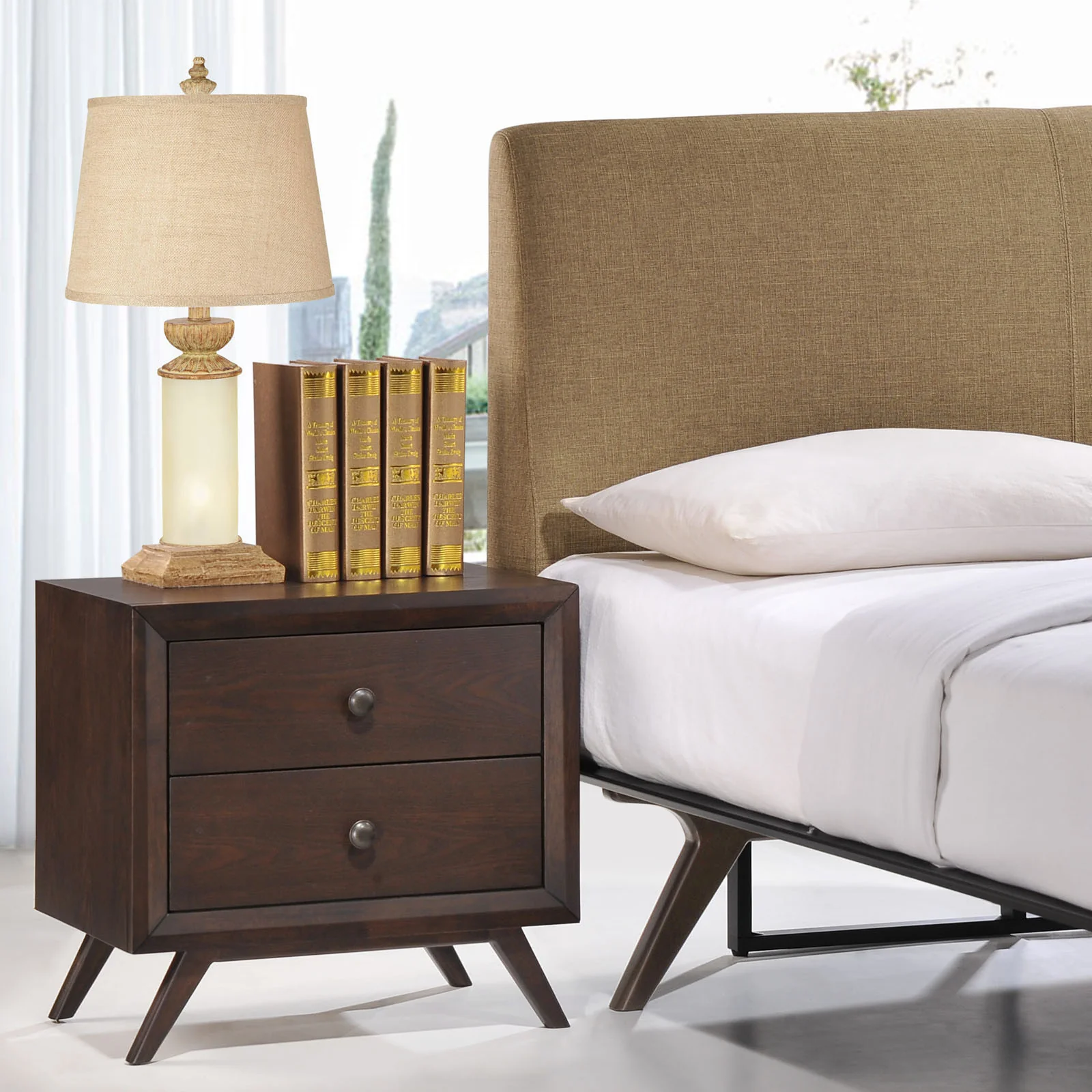 Thames Nightstand Cappuccino - Image 3