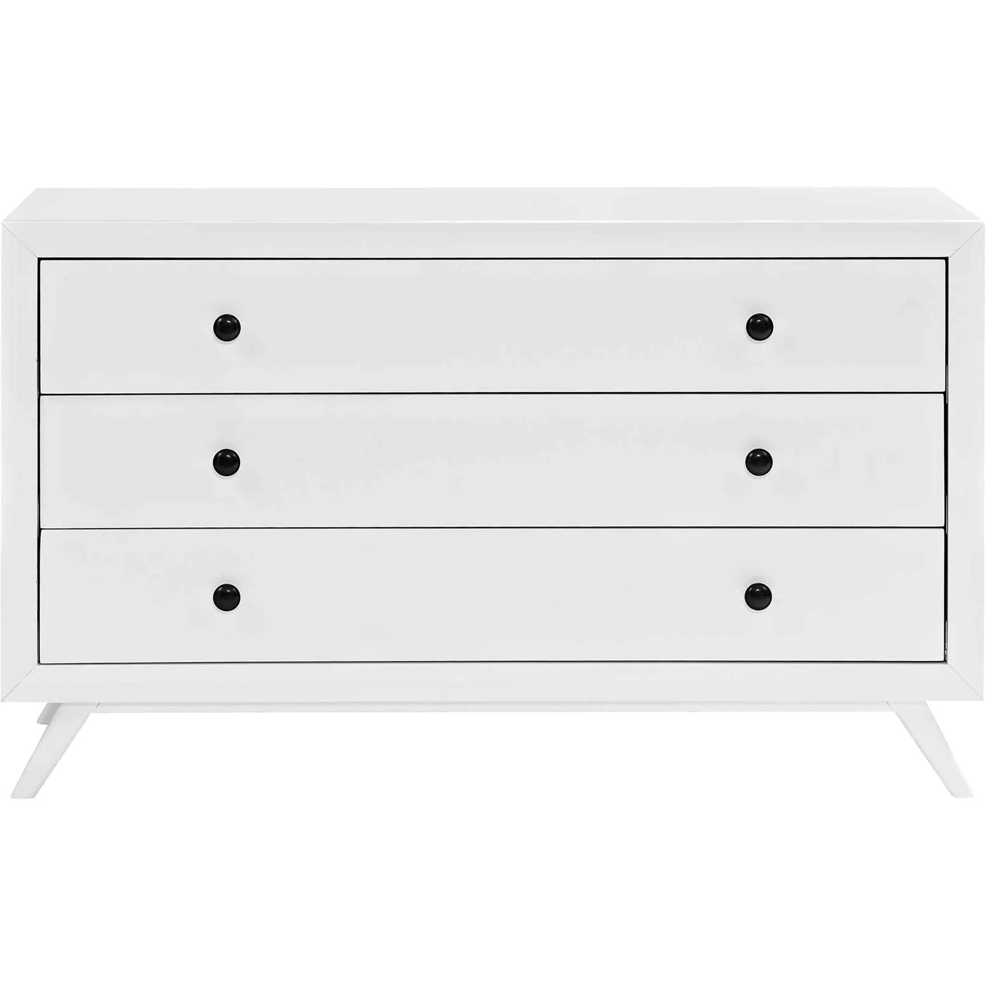 Thames Wood Dresser White - Image 2