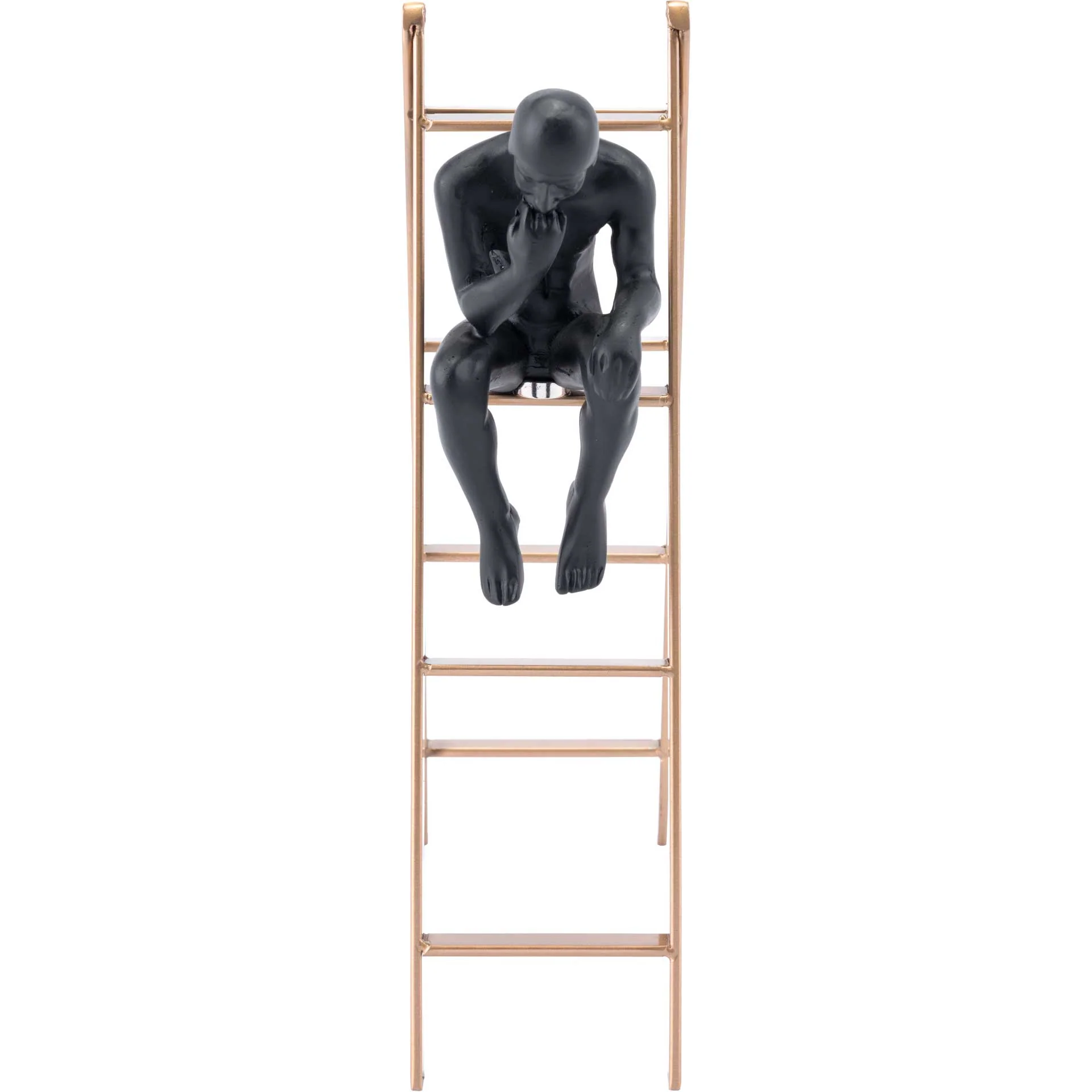Thinker Antique Brass - Image 2