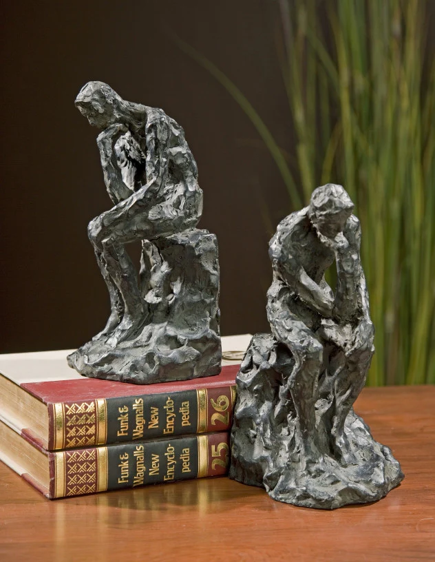 Thinking Man Bookends (Set of 2) - Image 2