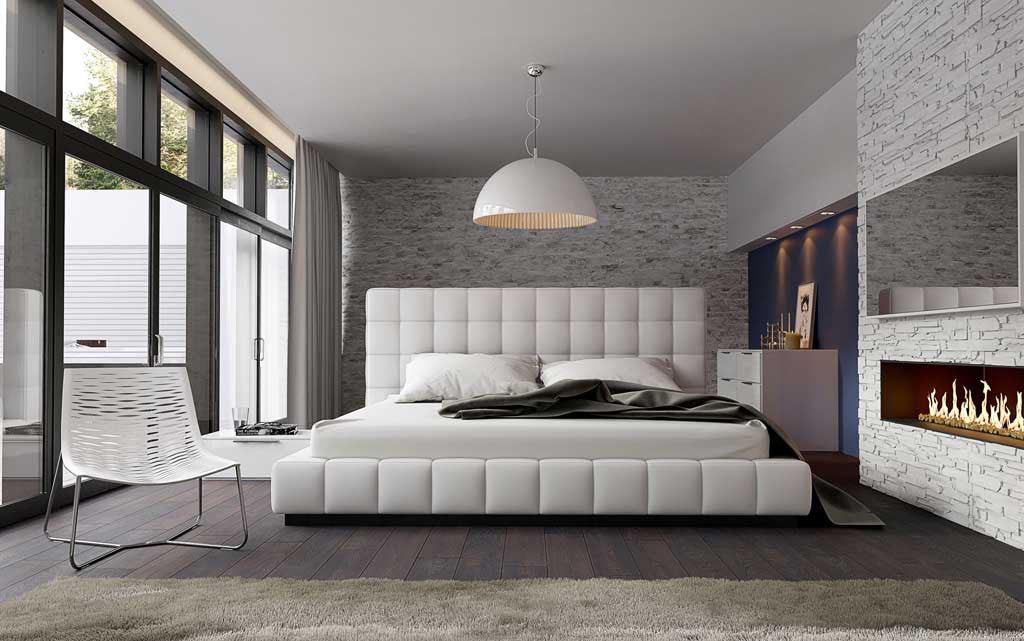Thompson Bed White - Image 4