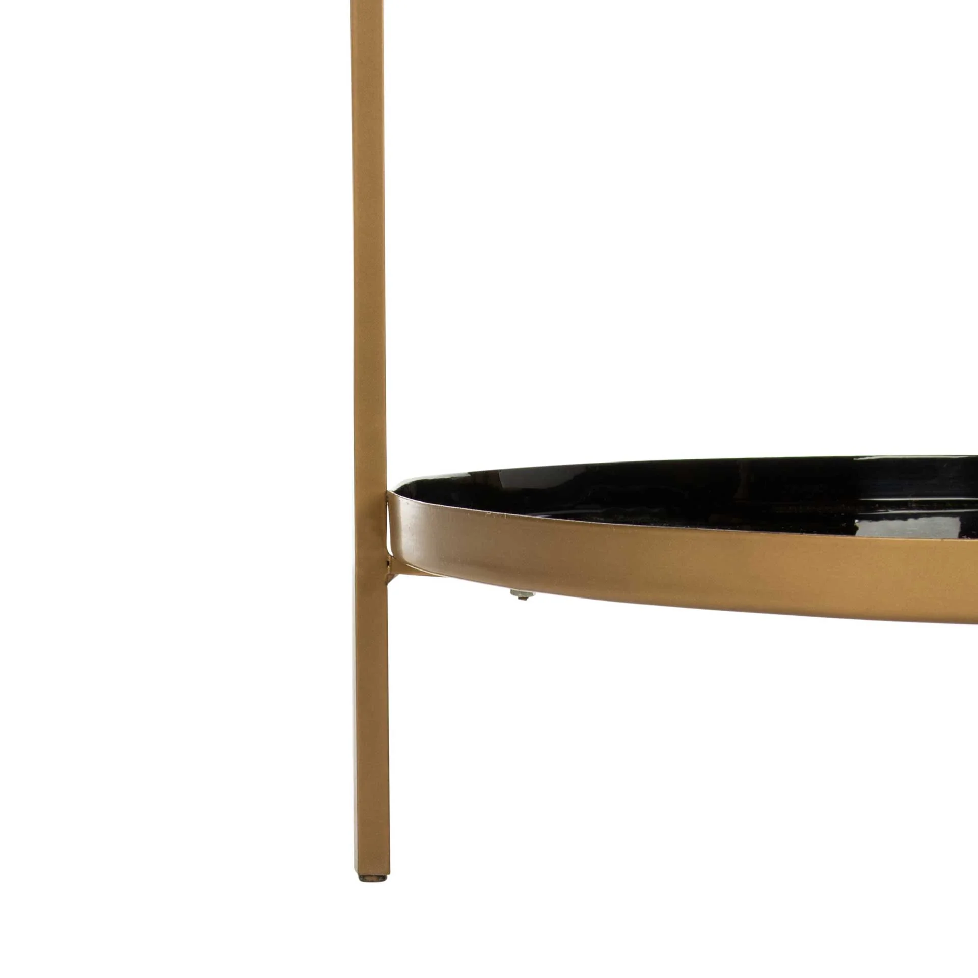 Tiana Round 5 Tier Etagere Black/Brass - Image 5