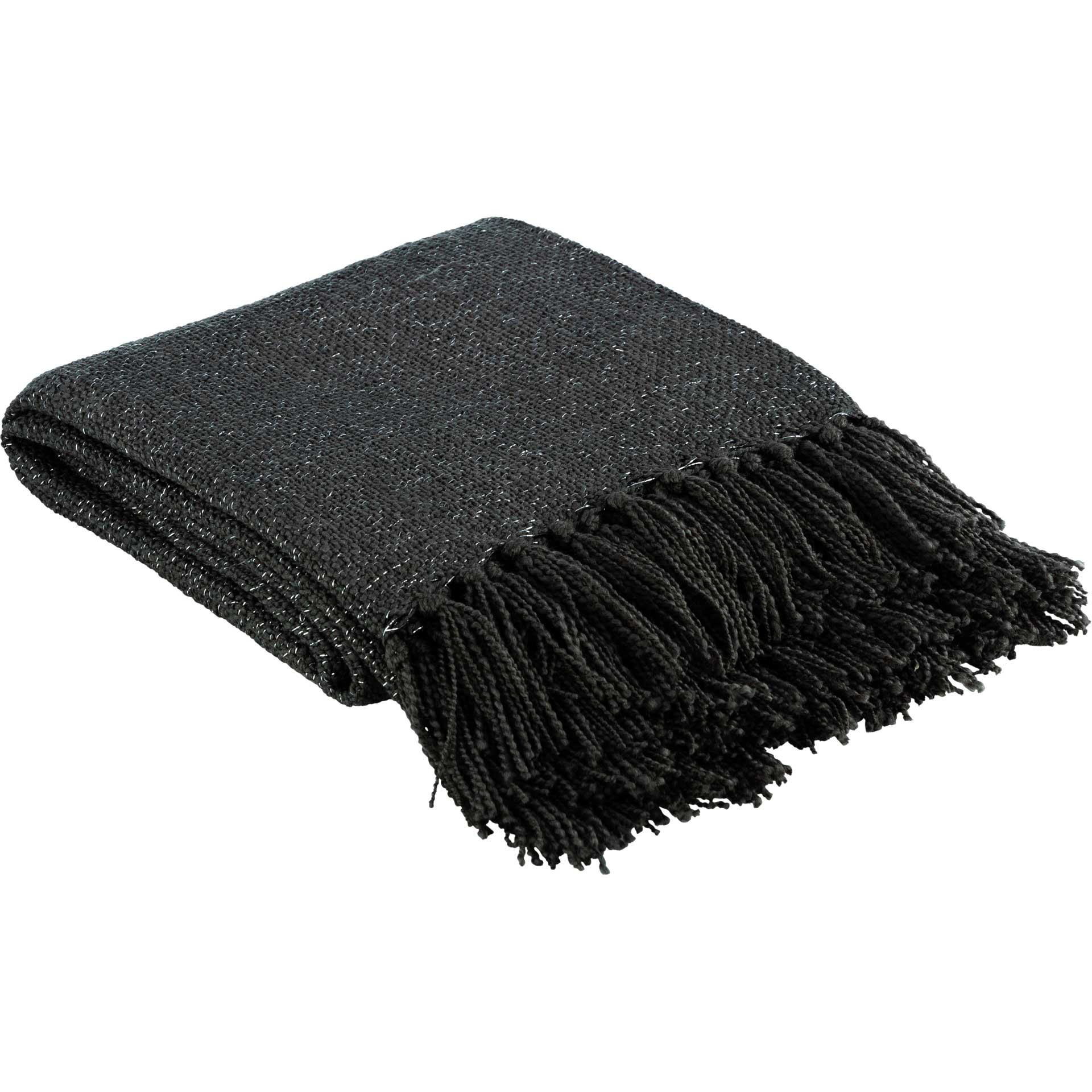 Tiara Throw Charcoal/Silver - Image 2