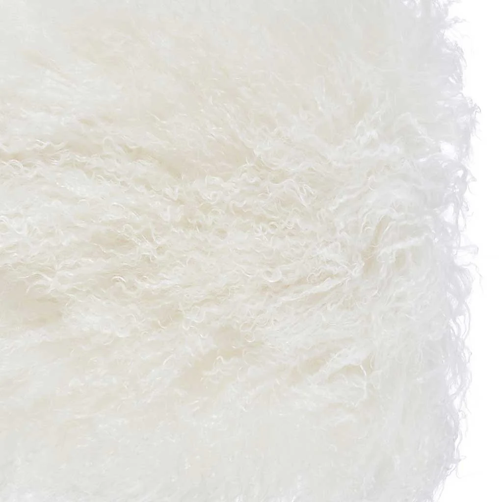 Tibetan Sheep Long Pillow White - Image 2