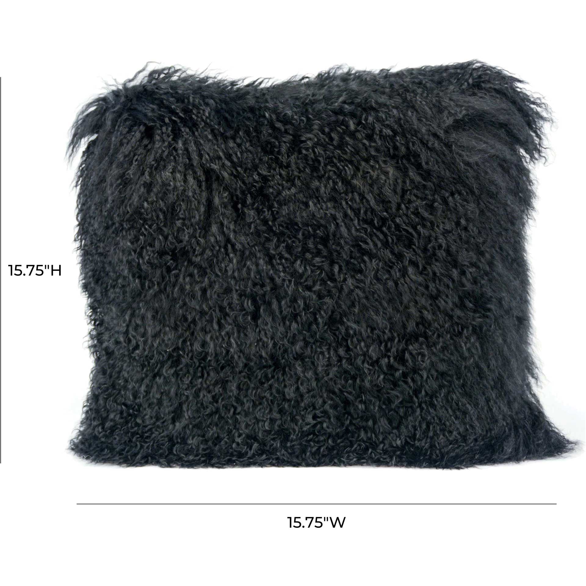 Tibetan Sheep Pillow Black - Image 6
