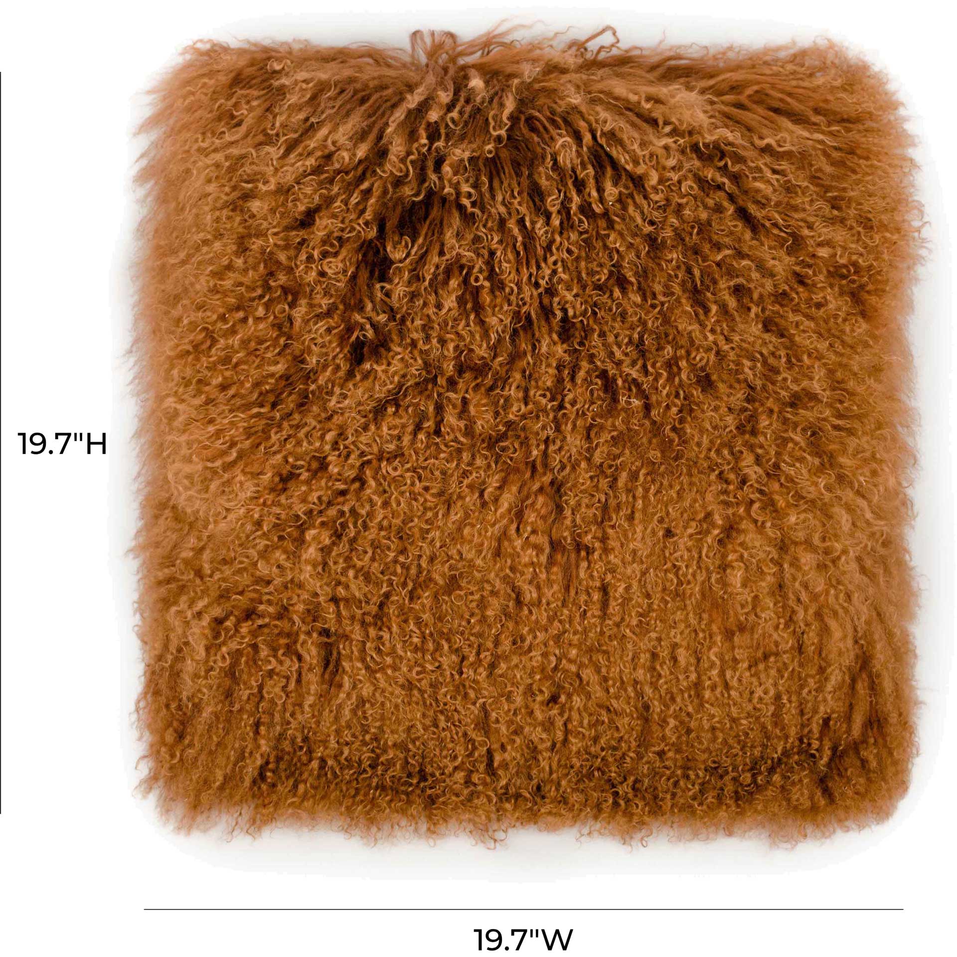 Tibetan Sheep Pillow Copper - Image 3