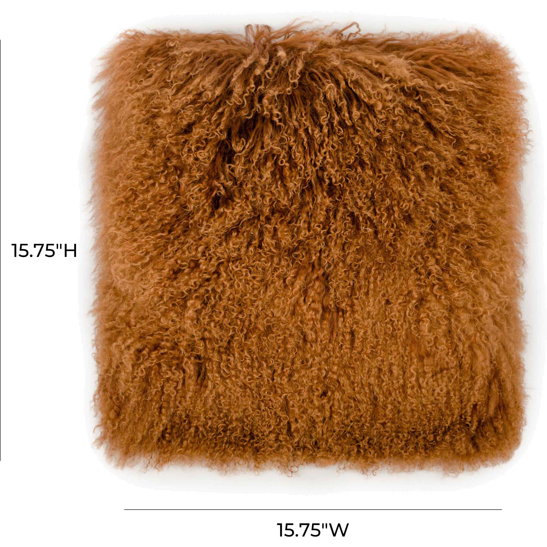 Tibetan Sheep Pillow Copper - Image 7