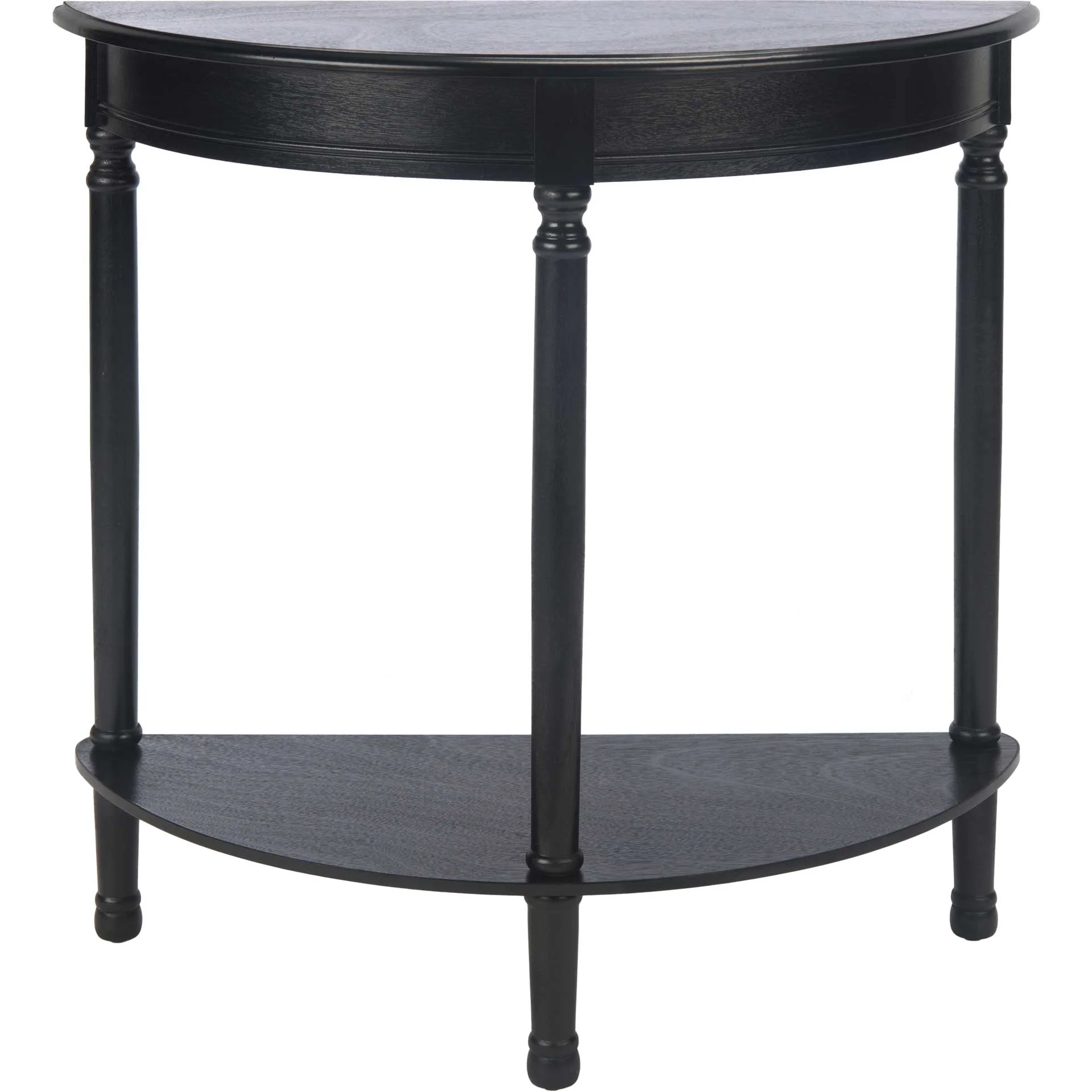 Tichka Half Round Console Table Black - Image 2