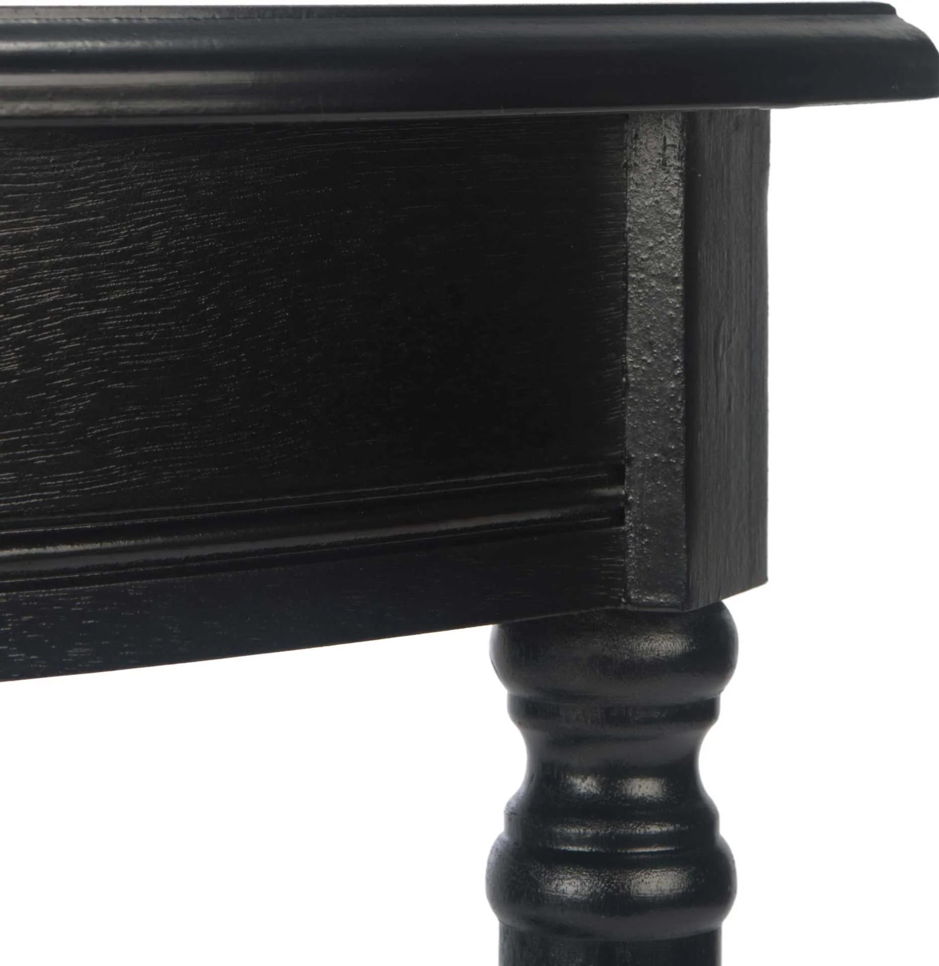 Tichka Half Round Console Table Black - Image 5