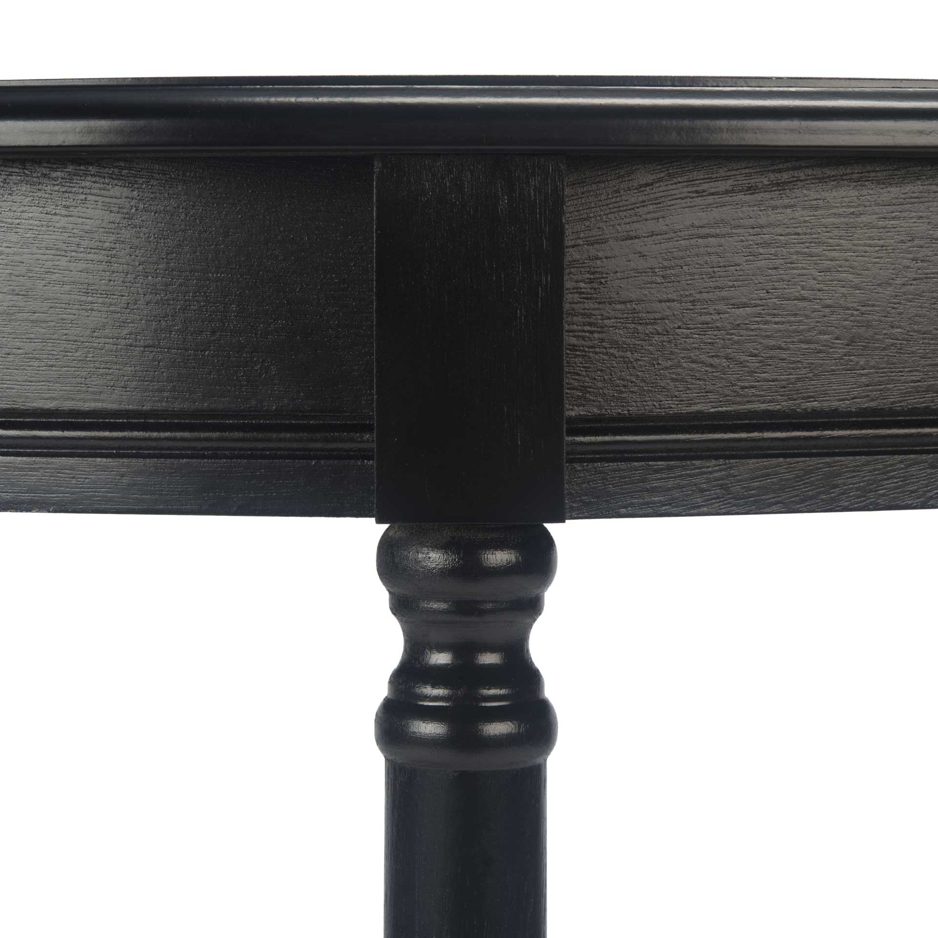 Tichka Half Round Console Table Black - Image 6