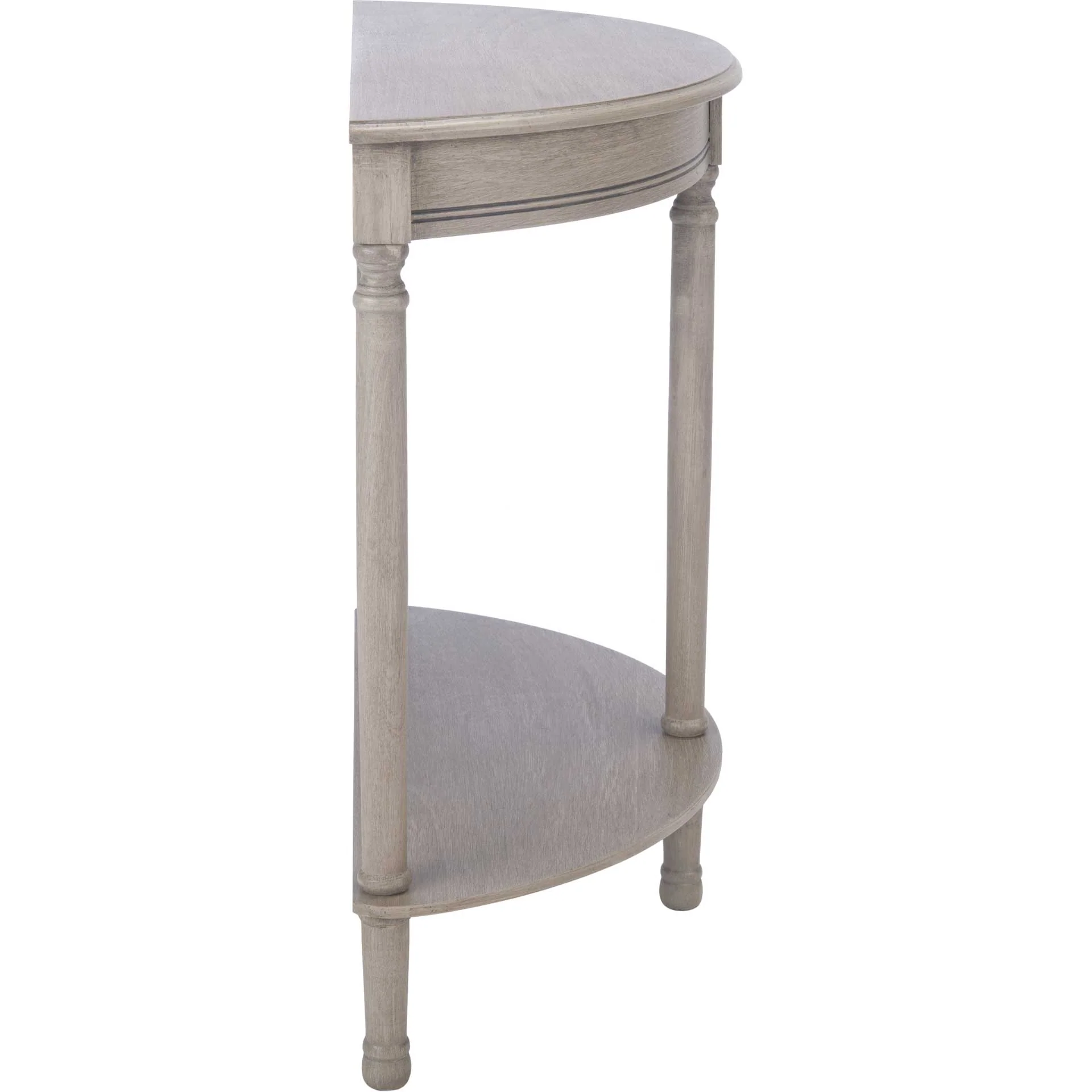 Tichka Half Round Console Table Greige - Image 3