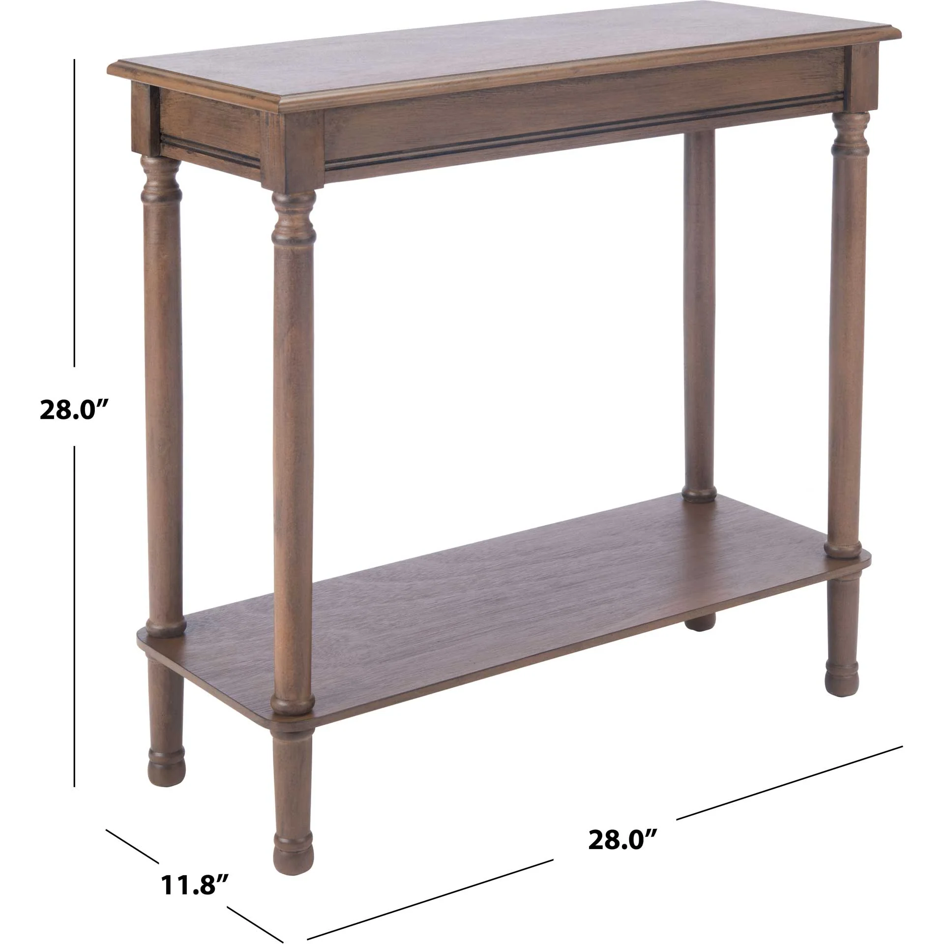 Tichka Rectangular Console Table Brown - Image 6