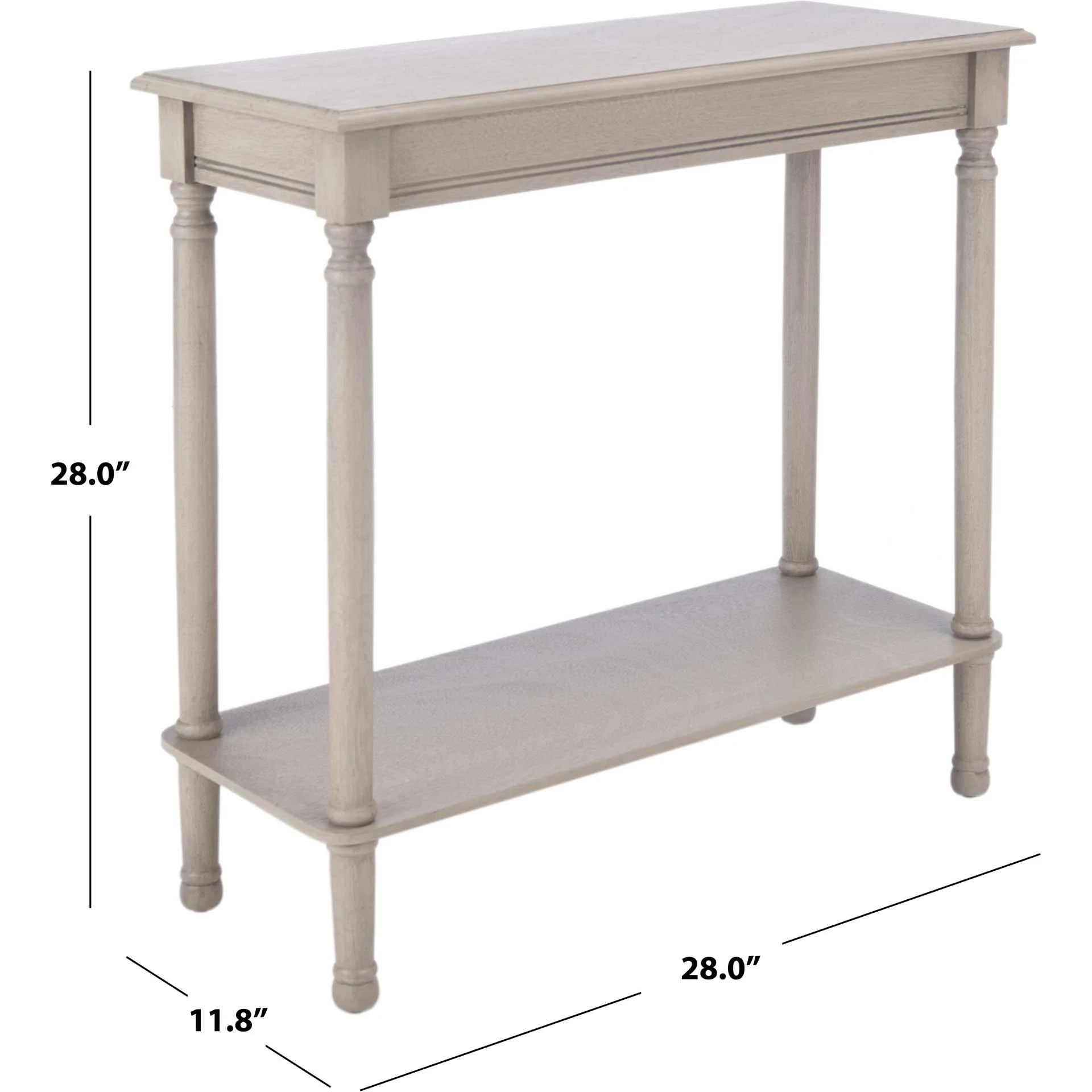 Tichka Rectangular Console Table Greige - Image 6