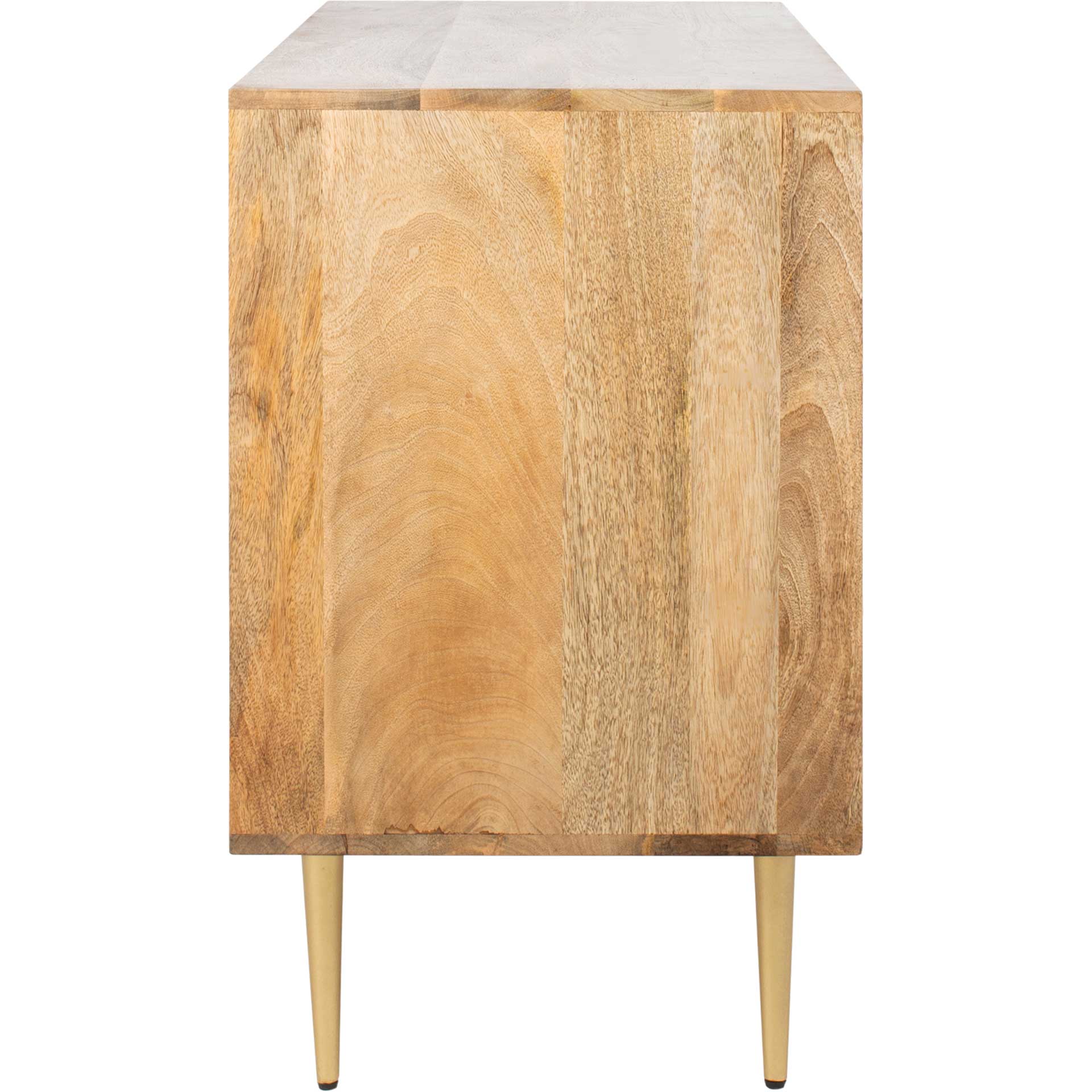 Tieton Cement Chest Natural Mango/Brass/Cement - Image 3