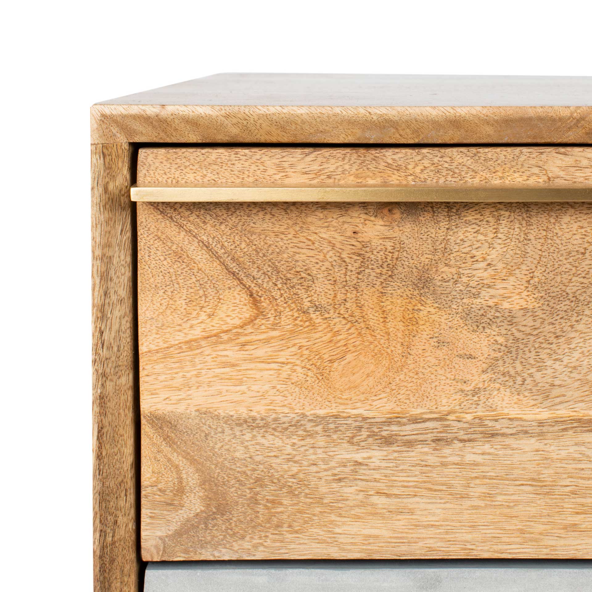 Tieton Cement Chest Natural Mango/Brass/Cement - Image 5