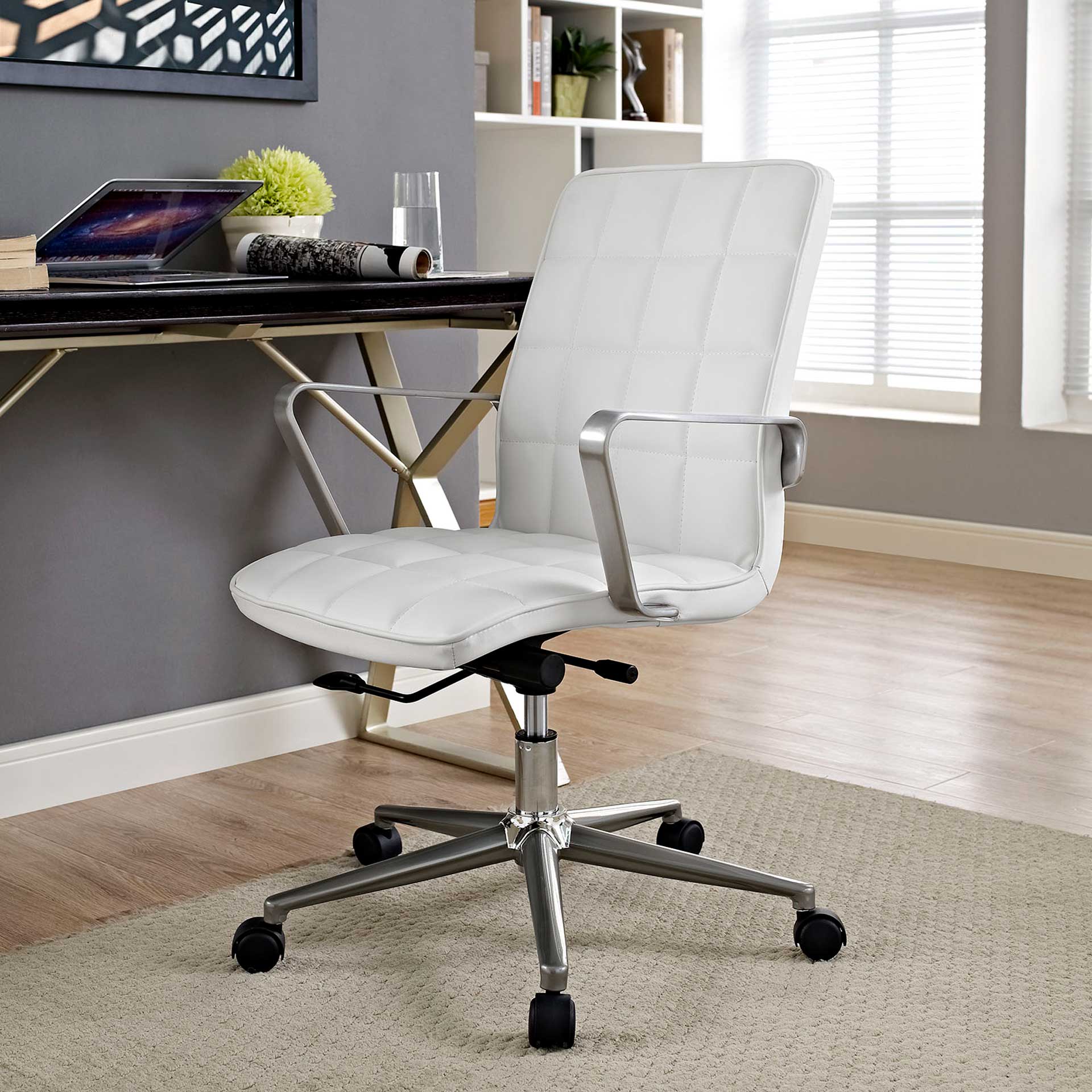 Tieton Office Chair White - Image 4