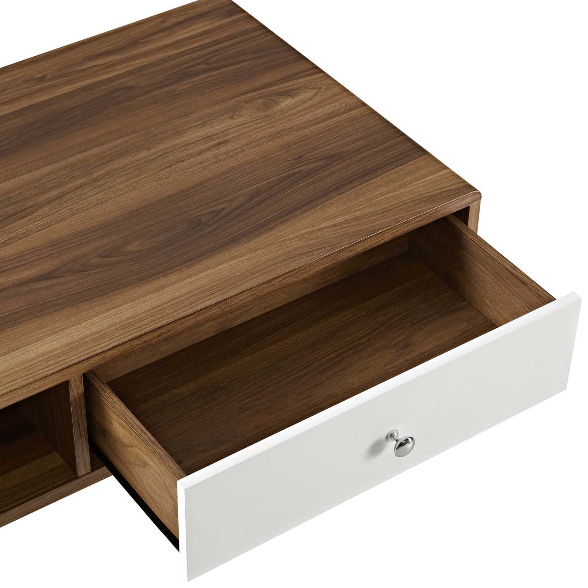 Tiffin Coffee Table Walnut/White - Image 4