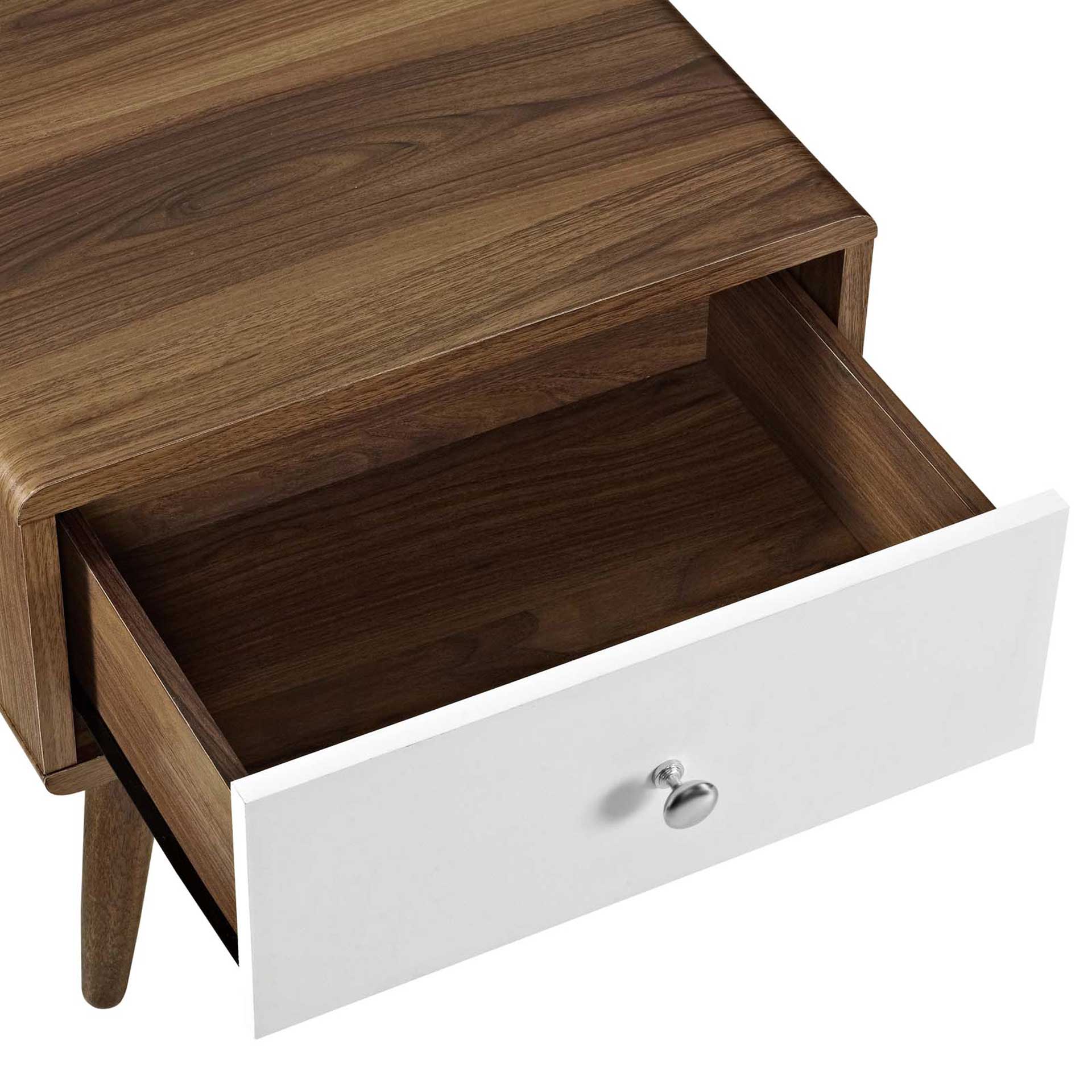 Tiffin Nightstand Walnut/White - Image 4