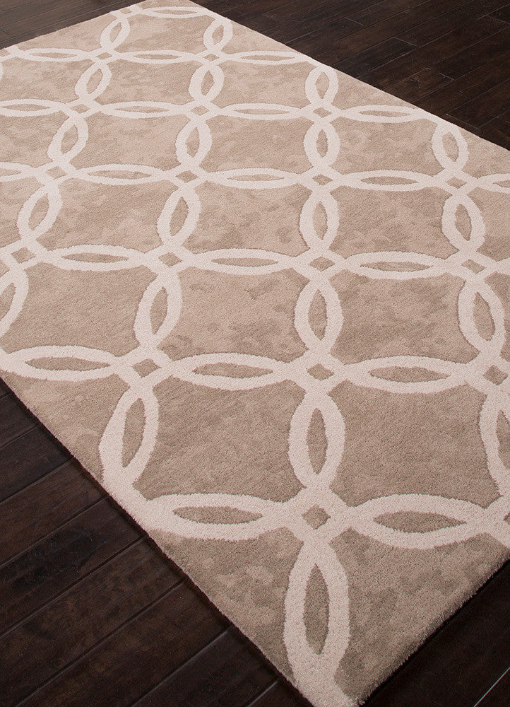 Timeless Dazzling Simply Taupe/Pumis Stone Area Rug - Image 2