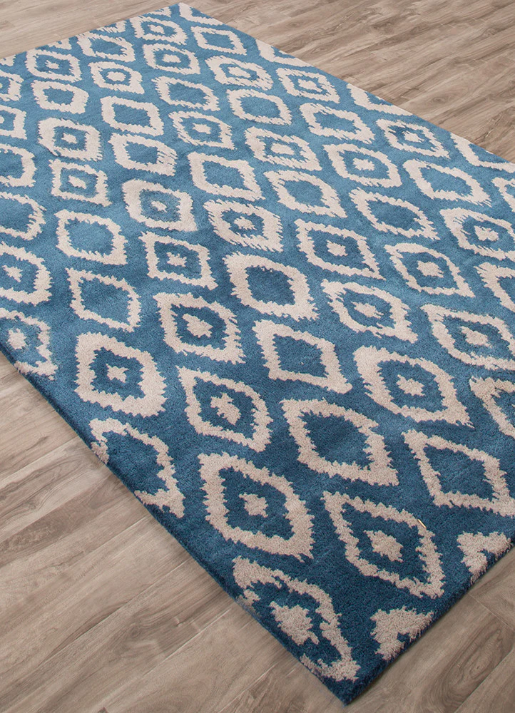 Timeless Rotary Blue/Gray Area Rug - Image 2