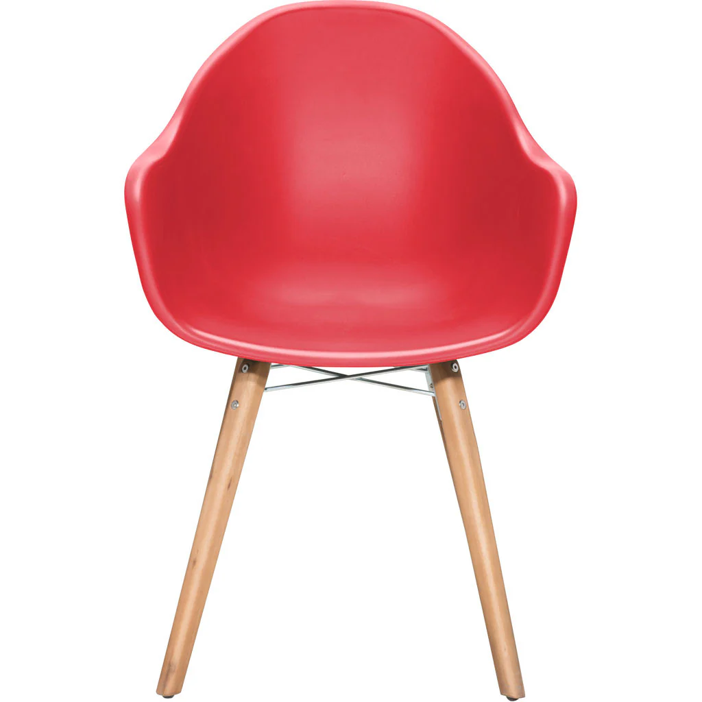 Timothy Dining Chair Red (Set of 4) - Image 3