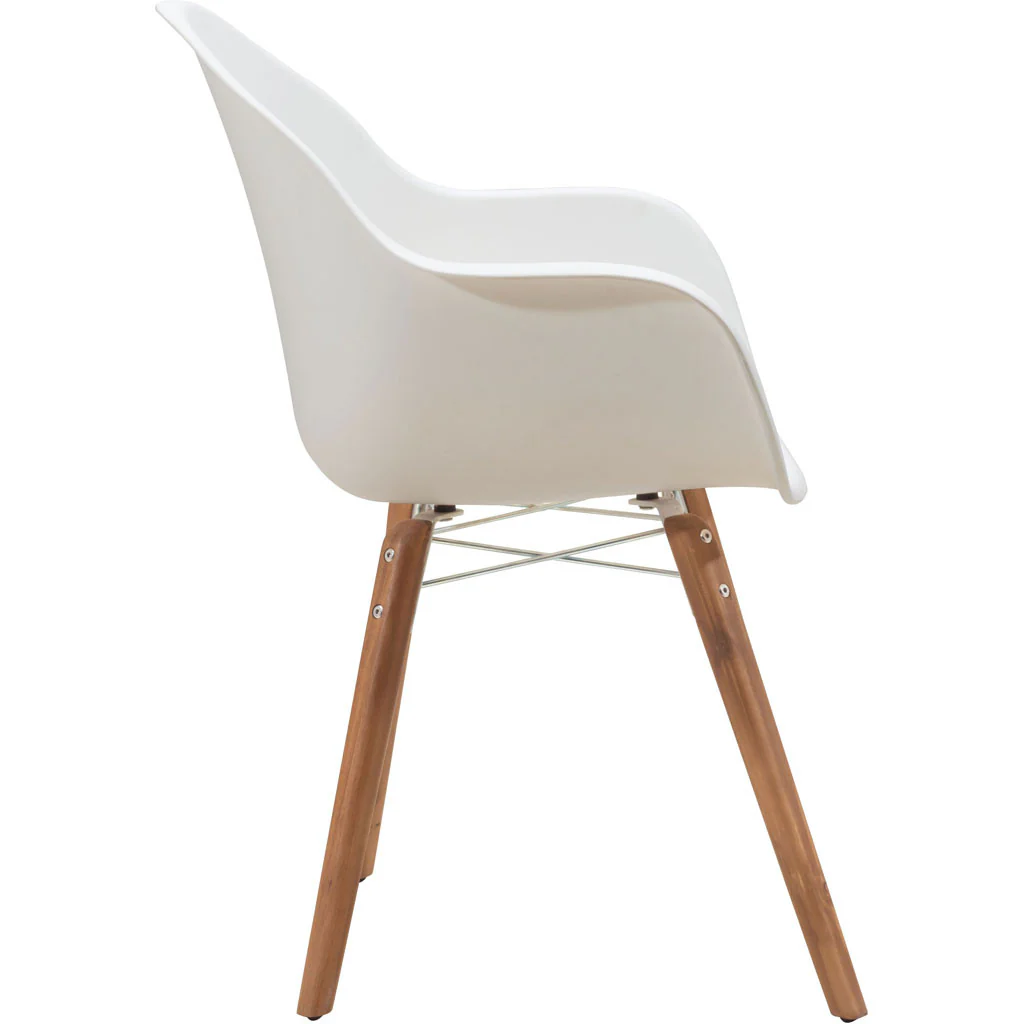 Timothy Dining Chair White (Set of 4) - Image 2
