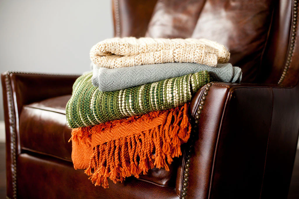 Timothy Textural Neutral Throw - Image 2