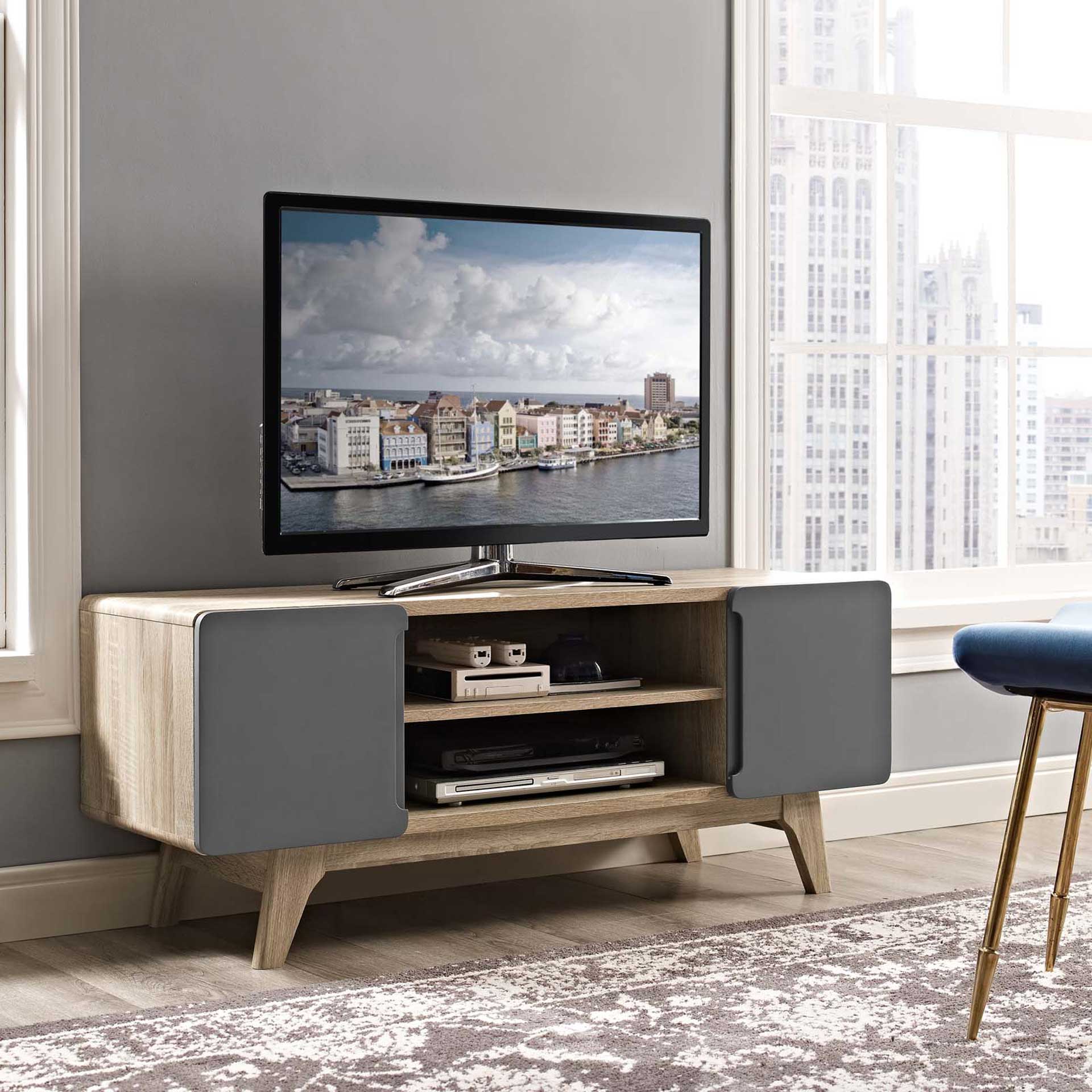 Titus TV Stand Natural Gray - Image 8
