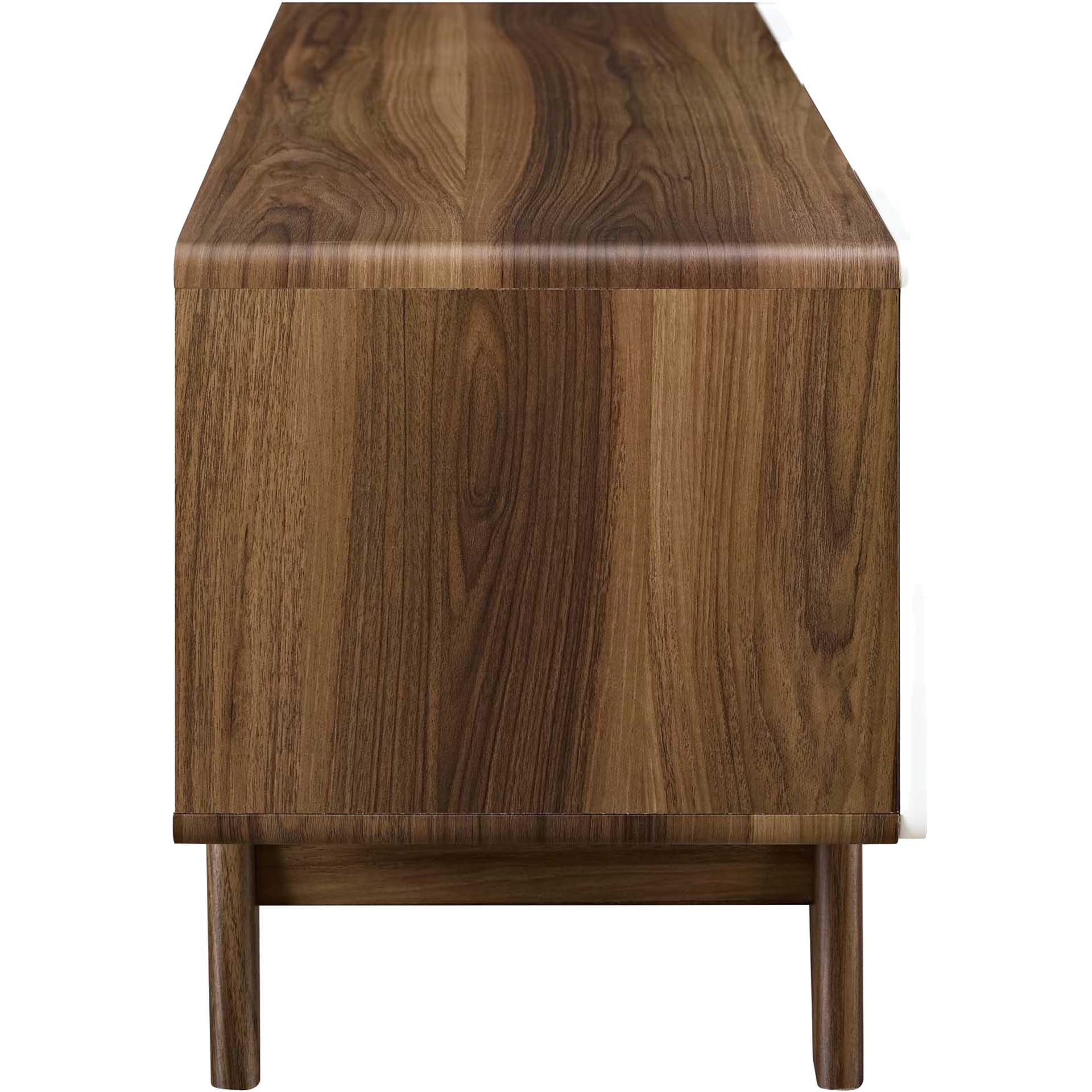 Titus TV Stand Walnut/White - Image 7