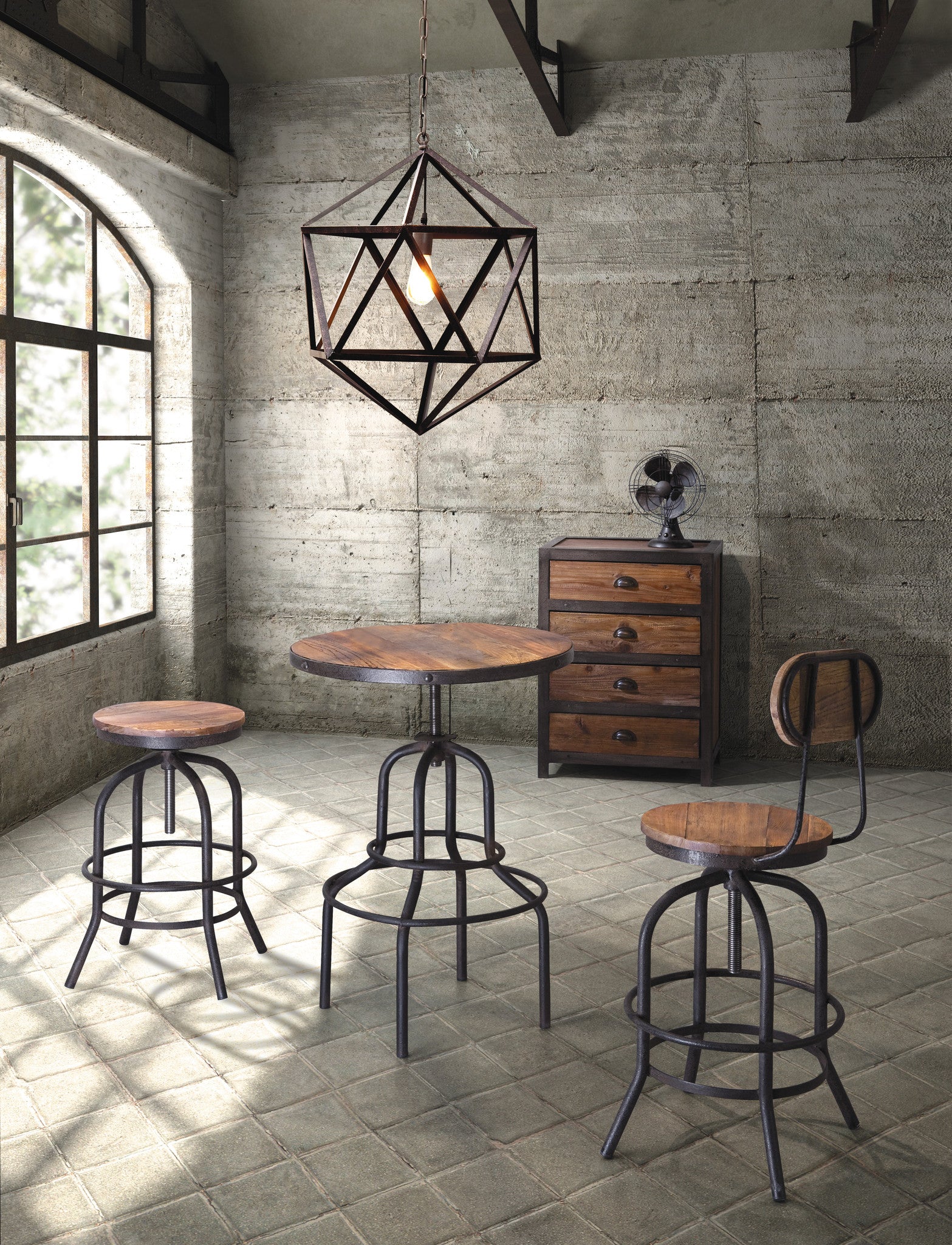 Tolland Bar Chair Distressed Natural - Image 5