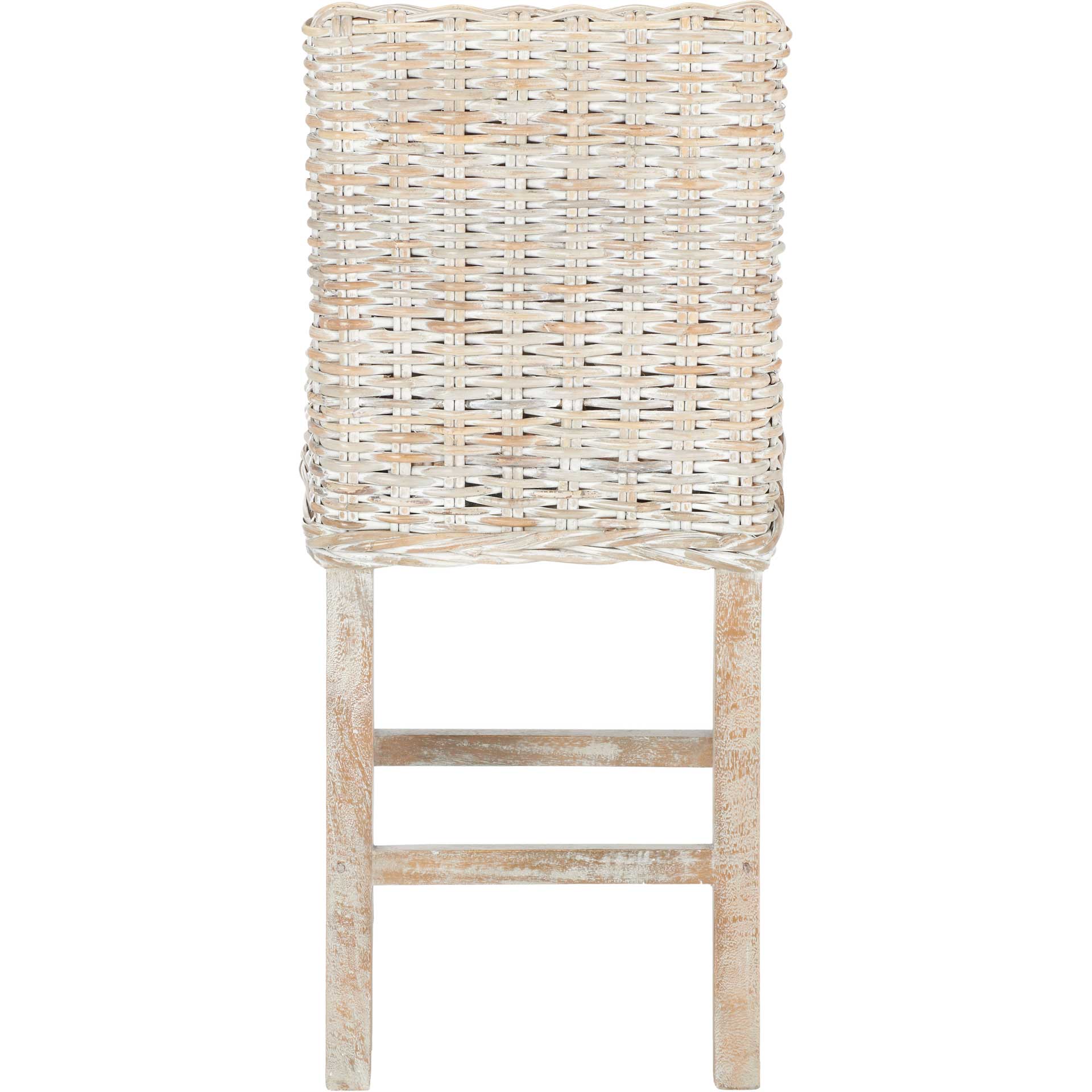 Topaz Rattan Bar Stool Gray White Wash - Image 12