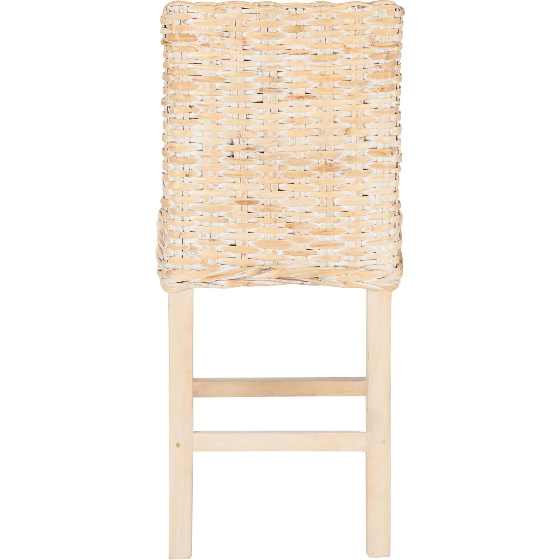 Topaz Rattan Bar Stool Natural White Wash - Image 12