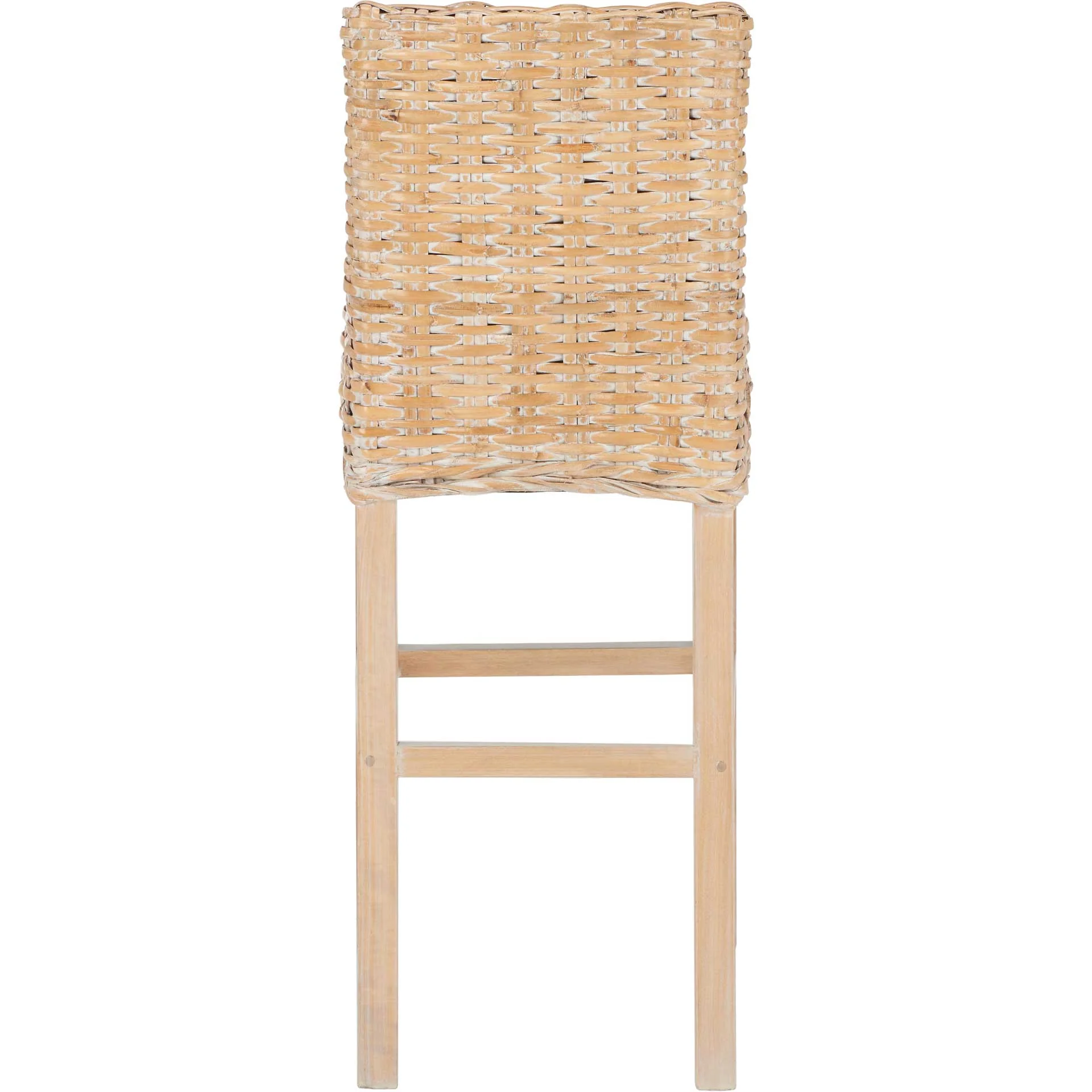 Topaz Rattan Bar Stool Natural White Wash - Image 4