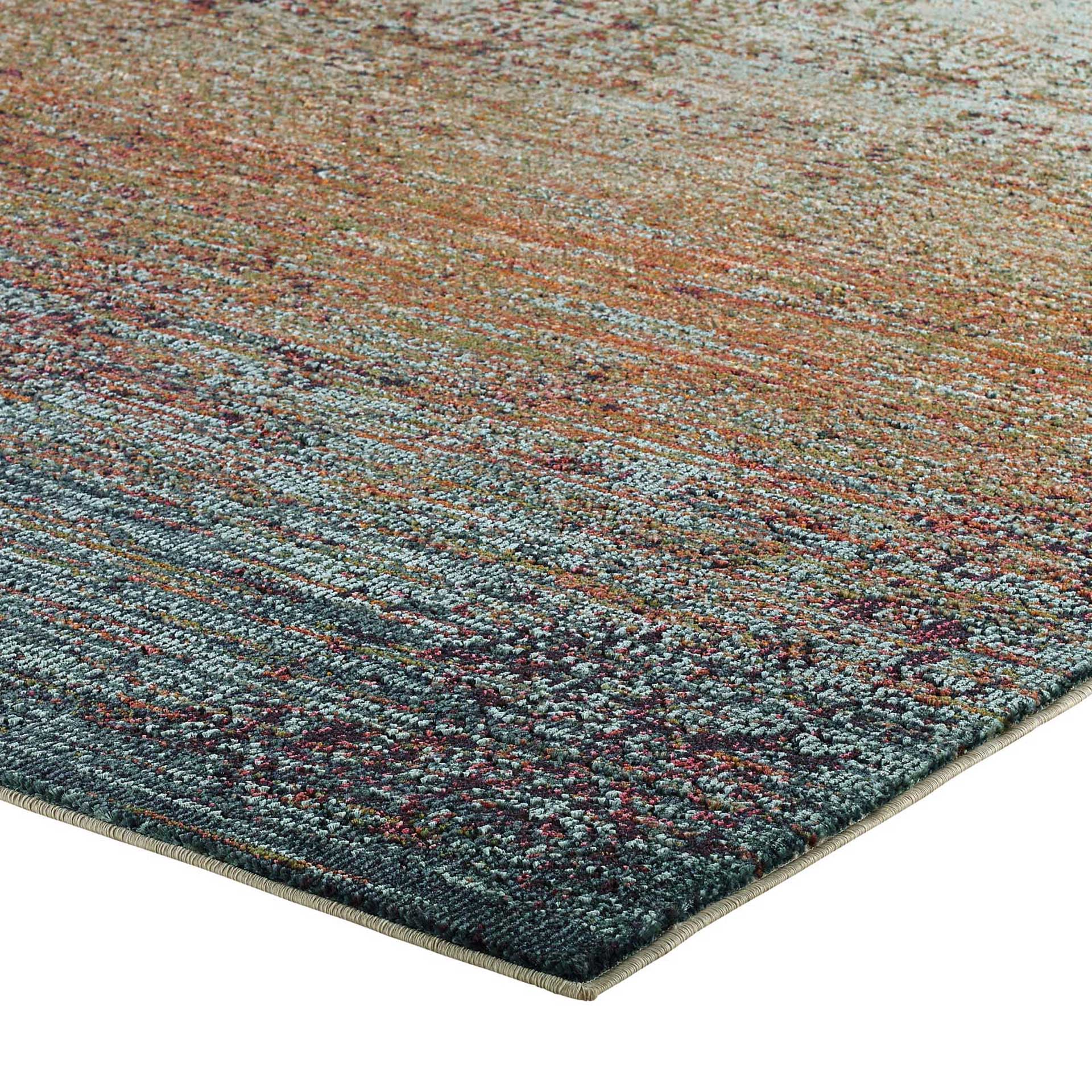 Topsfield Distressed Area Rug Multicolored - Image 3