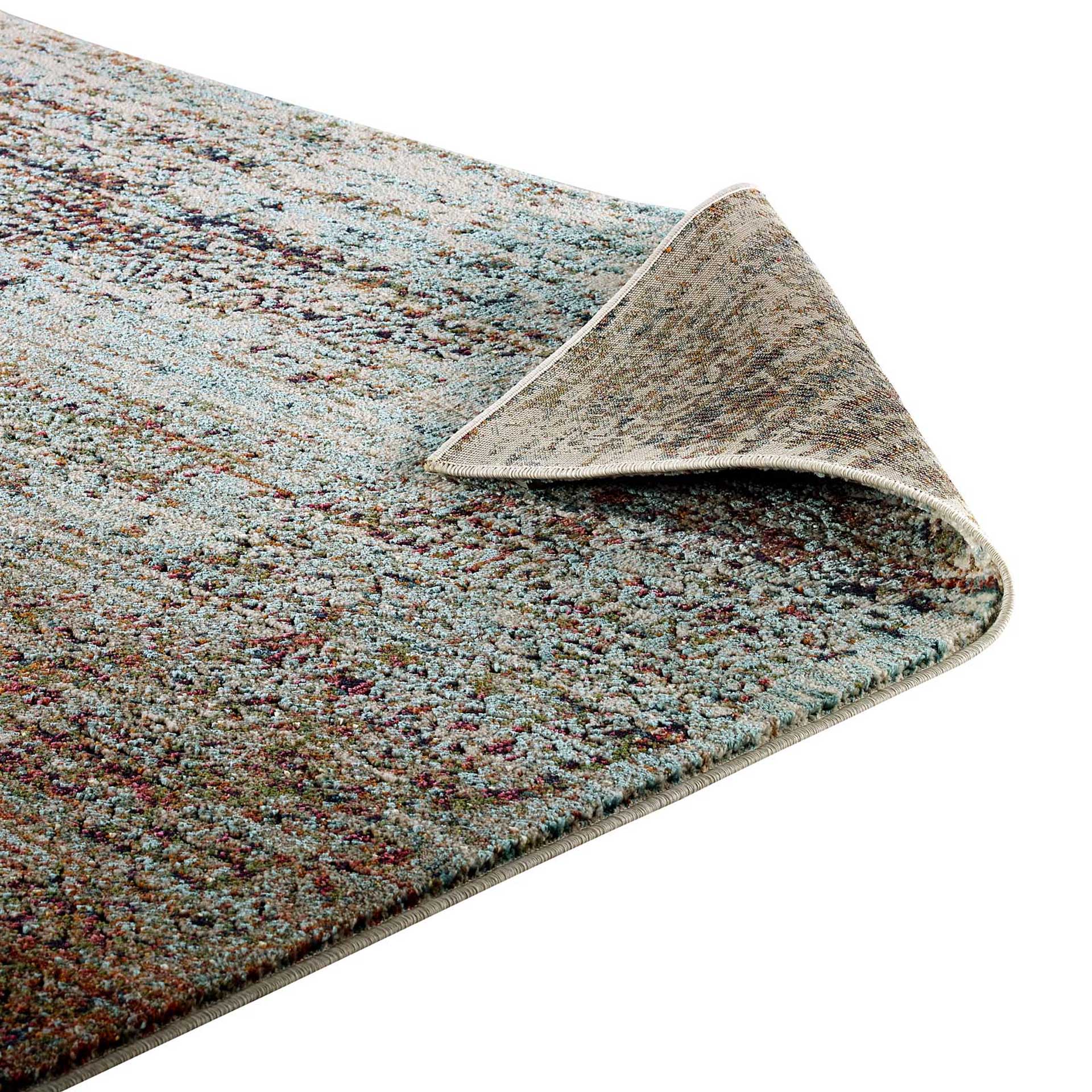 Topsfield Distressed Area Rug Multicolored - Image 4