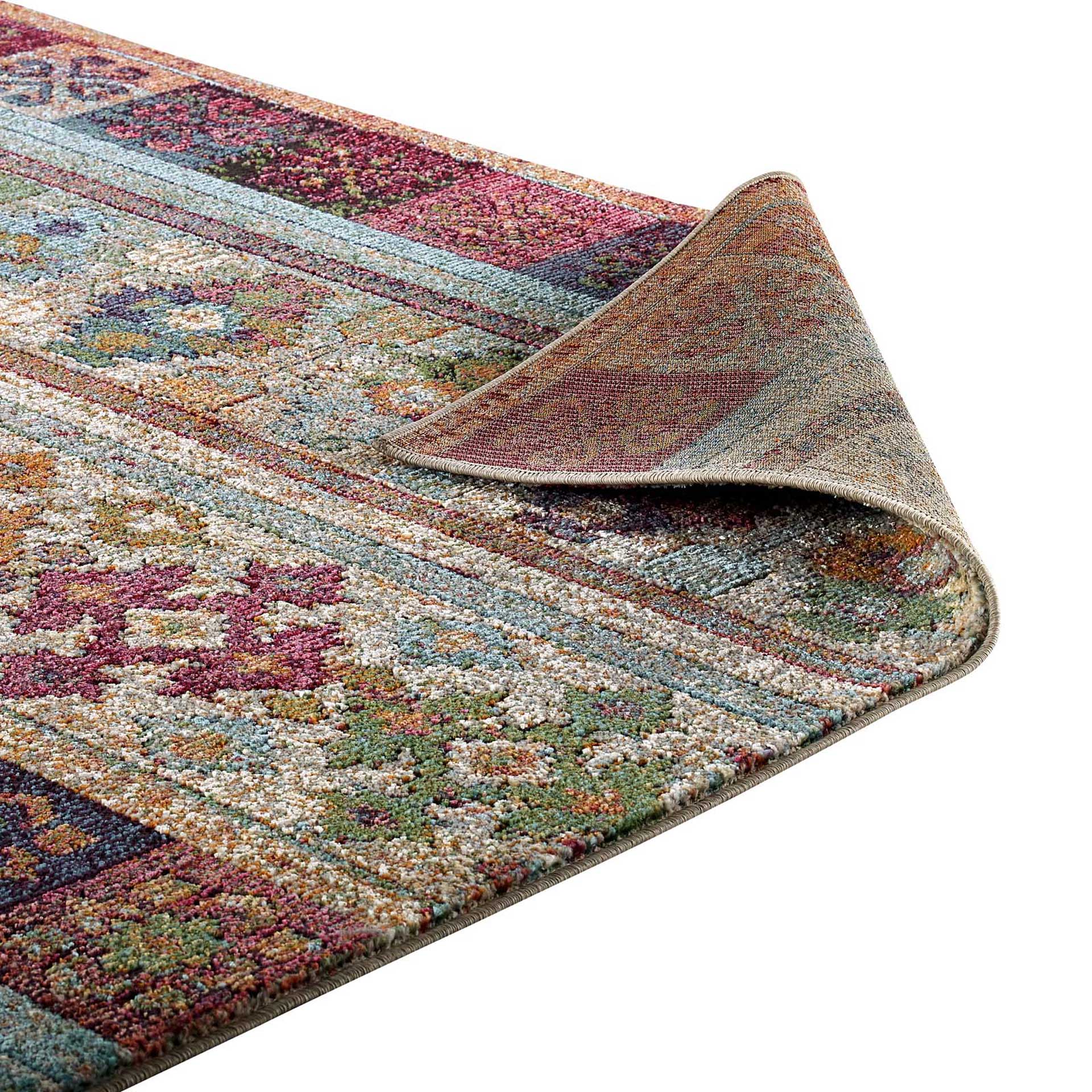 Topsfield Lattice Area Rug Multicolored - Image 4