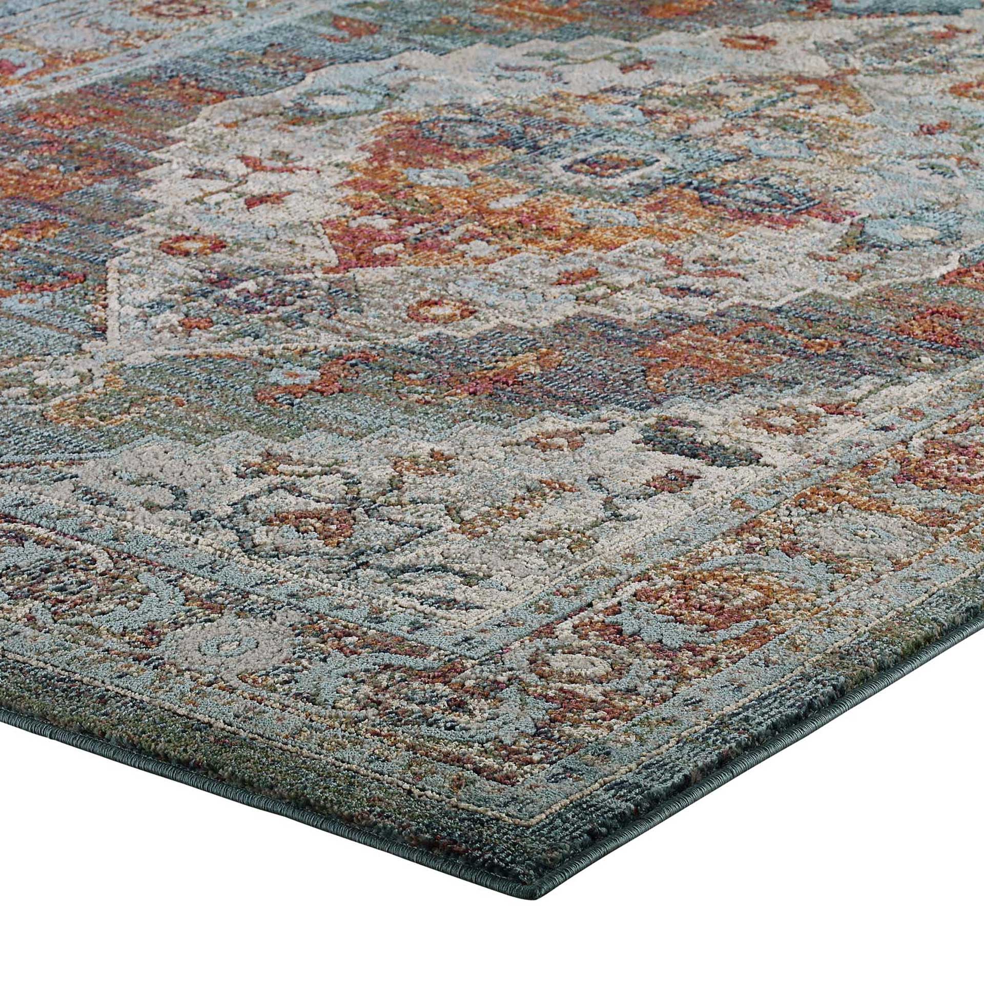 Topsfield Medallion Area Rug Multicolored - Image 3