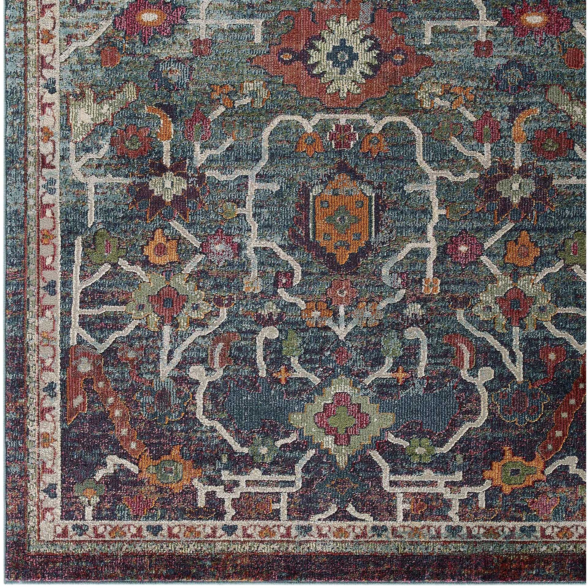 Topsfield Oriental Area Rug Multicolored - Image 2