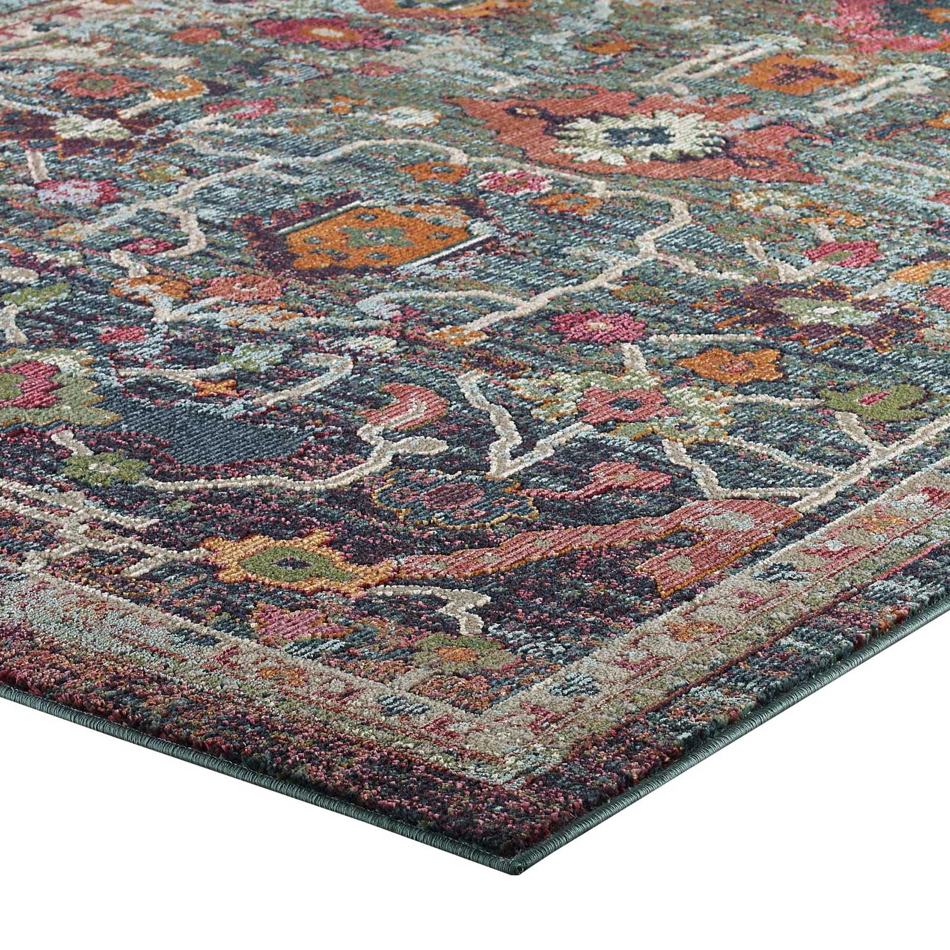 Topsfield Oriental Area Rug Multicolored - Image 3