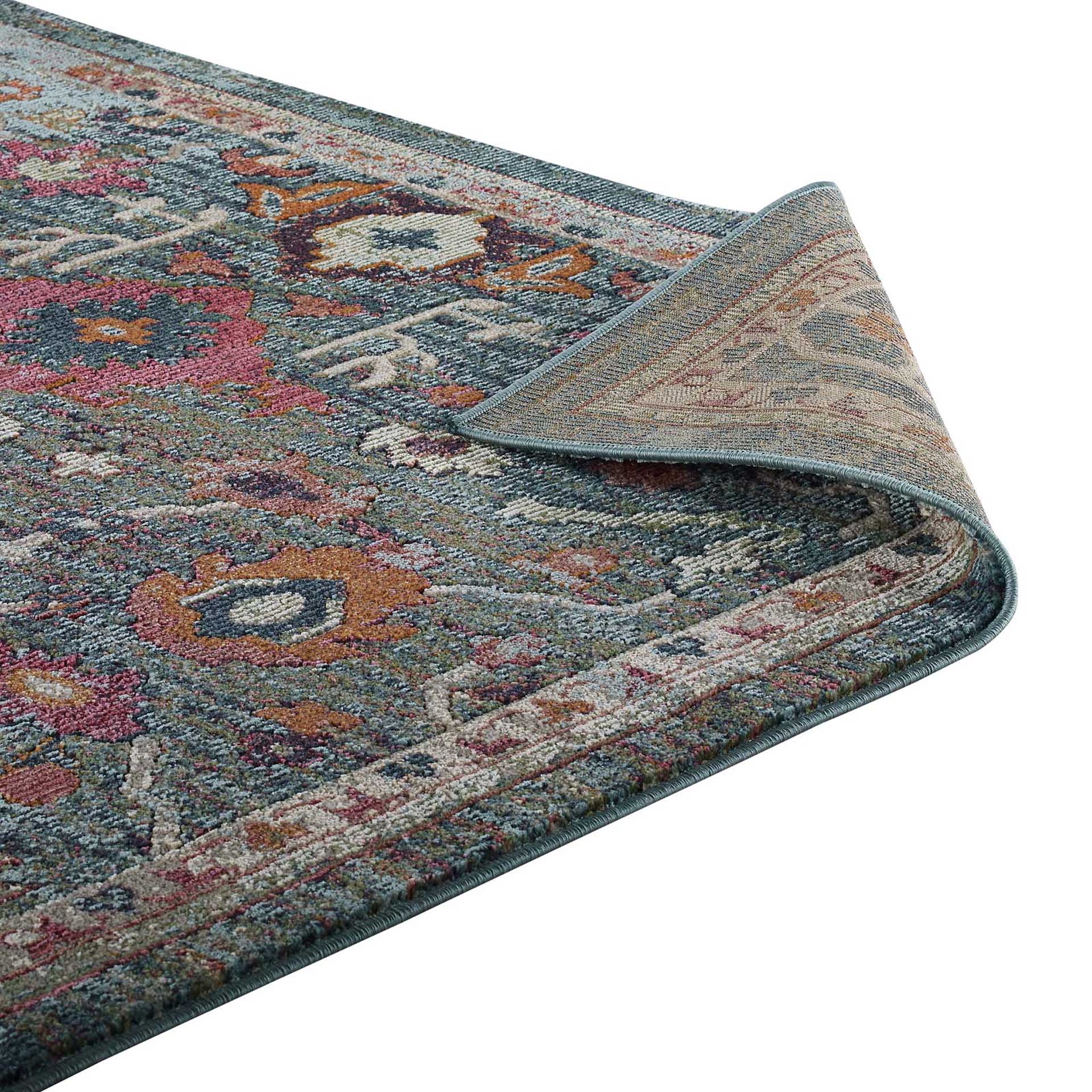 Topsfield Oriental Area Rug Multicolored - Image 4