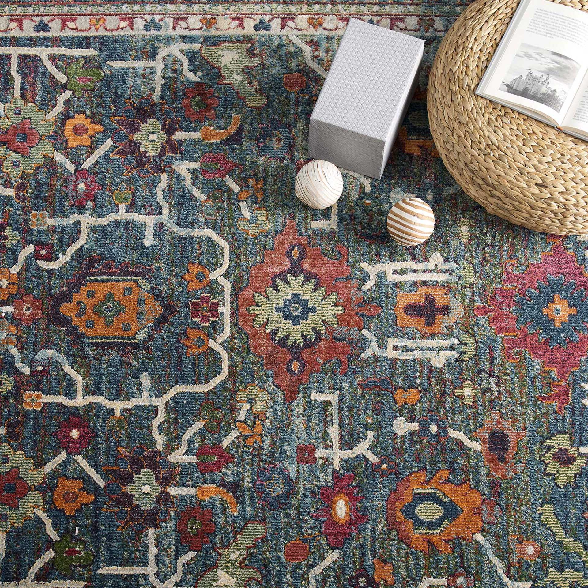 Topsfield Oriental Area Rug Multicolored - Image 6