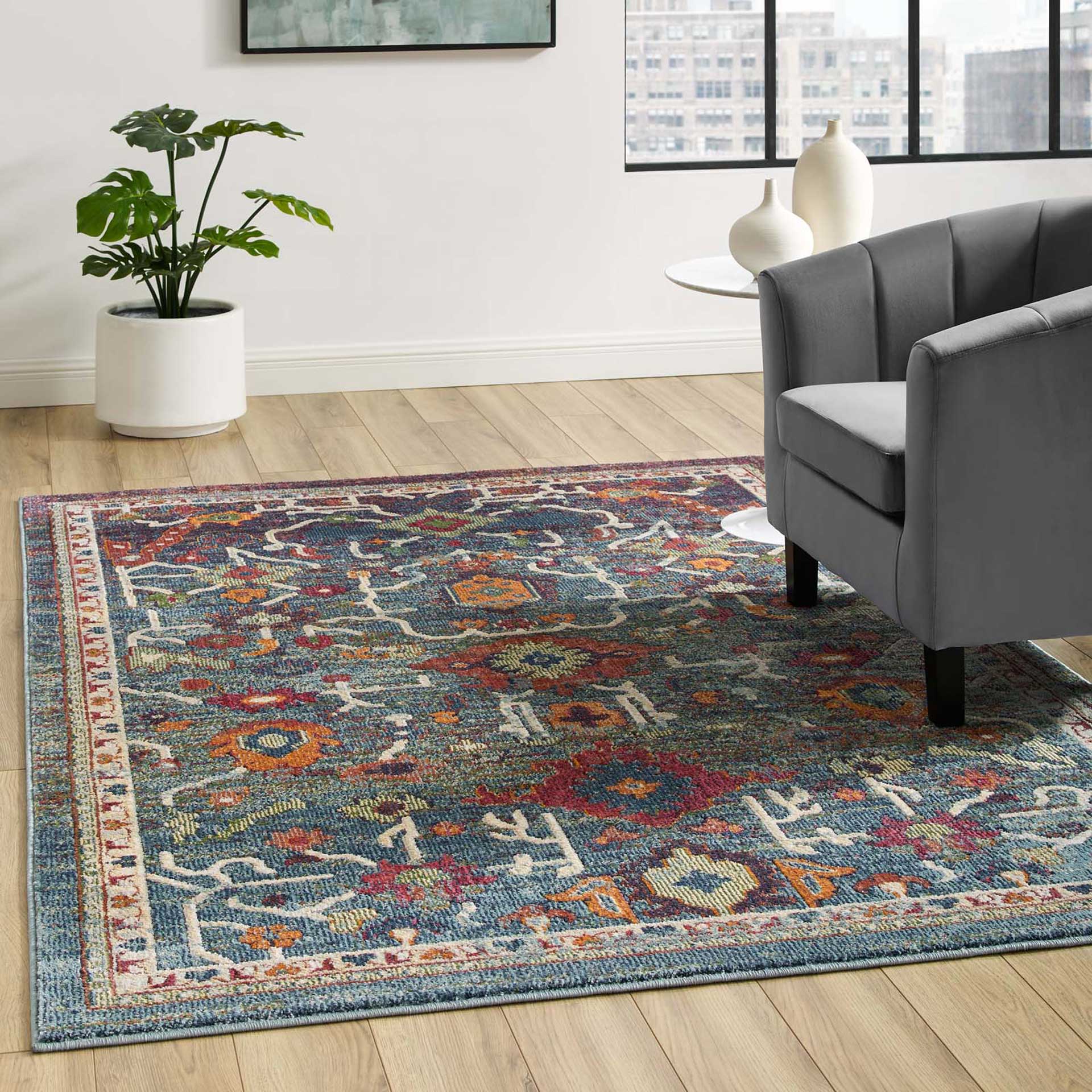 Topsfield Oriental Area Rug Multicolored - Image 9