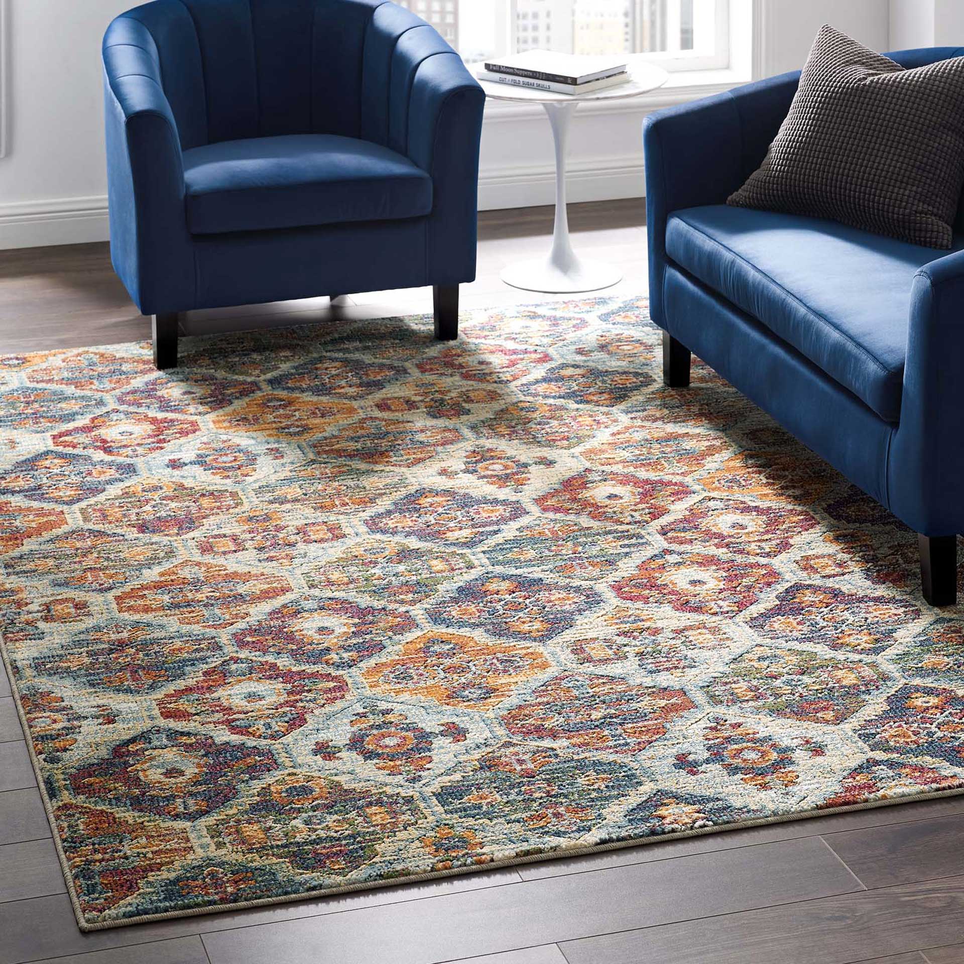 Topsfield Southwestern Area Rug Multicolored - Image 9