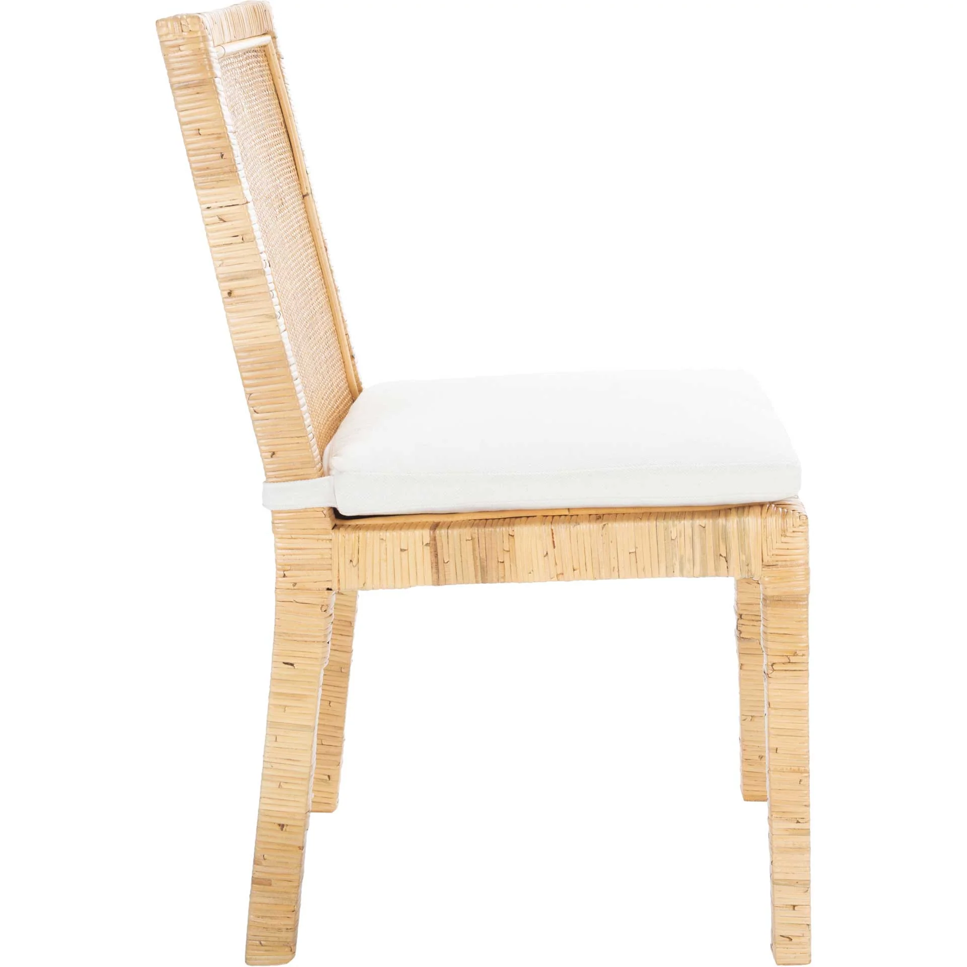 Torence Cane Dining Chair Natural/White (Set of 2) - Image 3