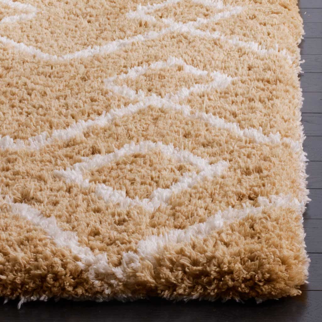 Toronto Shag Beige/Ivory Area Rug - Image 4