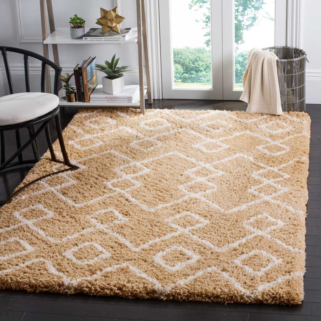 Toronto Shag Beige/Ivory Area Rug - Image 6