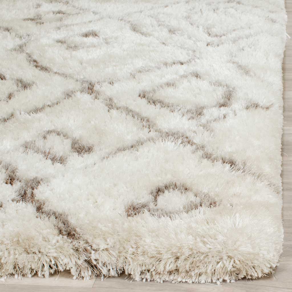 Toronto Shag Ivory/Light Gray Area Rug - Image 4