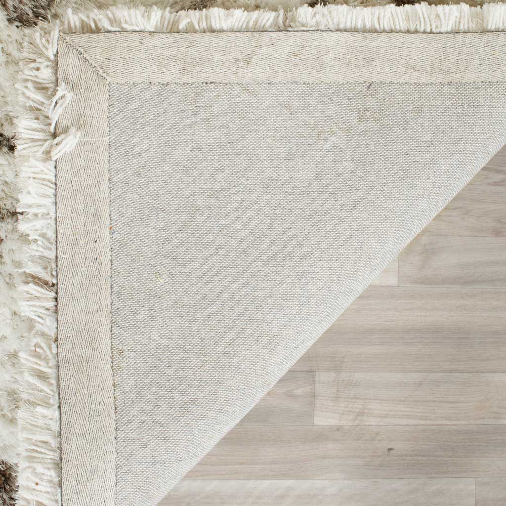 Toronto Shag Ivory/Light Gray Area Rug - Image 5
